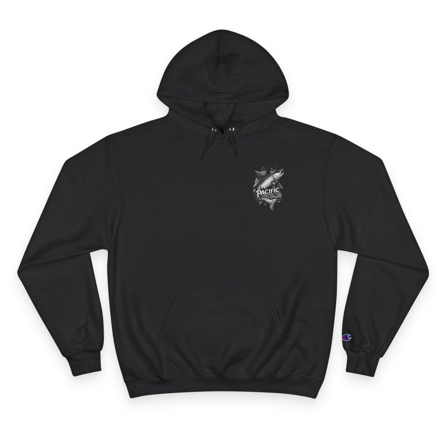 Pacific Fish Champion Hoodie - Outdoor Apparel, Fishing Gift, Nature Lover Hoodie, Adventure Gear, Casual Wear