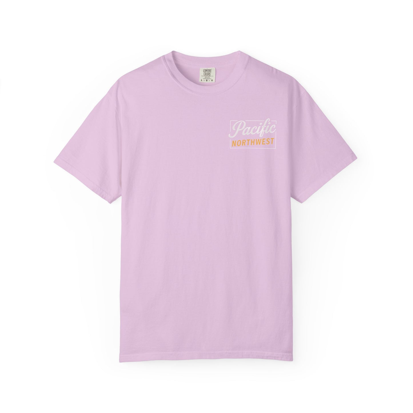 Pacific Northwest Garment-Dyed T-Shirt, Casual Tee, Soft Cotton Shirt, Outdoor Adventure Apparel, Gift for Nature Lovers, Unisex Fashion