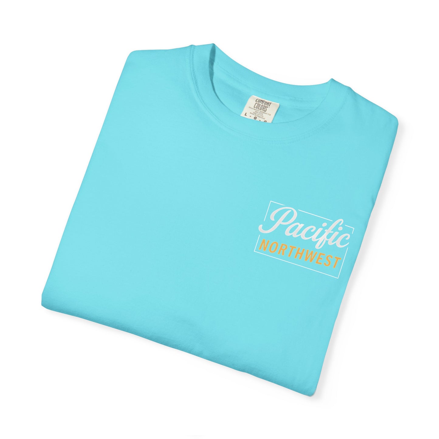 Pacific Northwest Garment-Dyed T-Shirt, Casual Tee, Soft Cotton Shirt, Outdoor Adventure Apparel, Gift for Nature Lovers, Unisex Fashion
