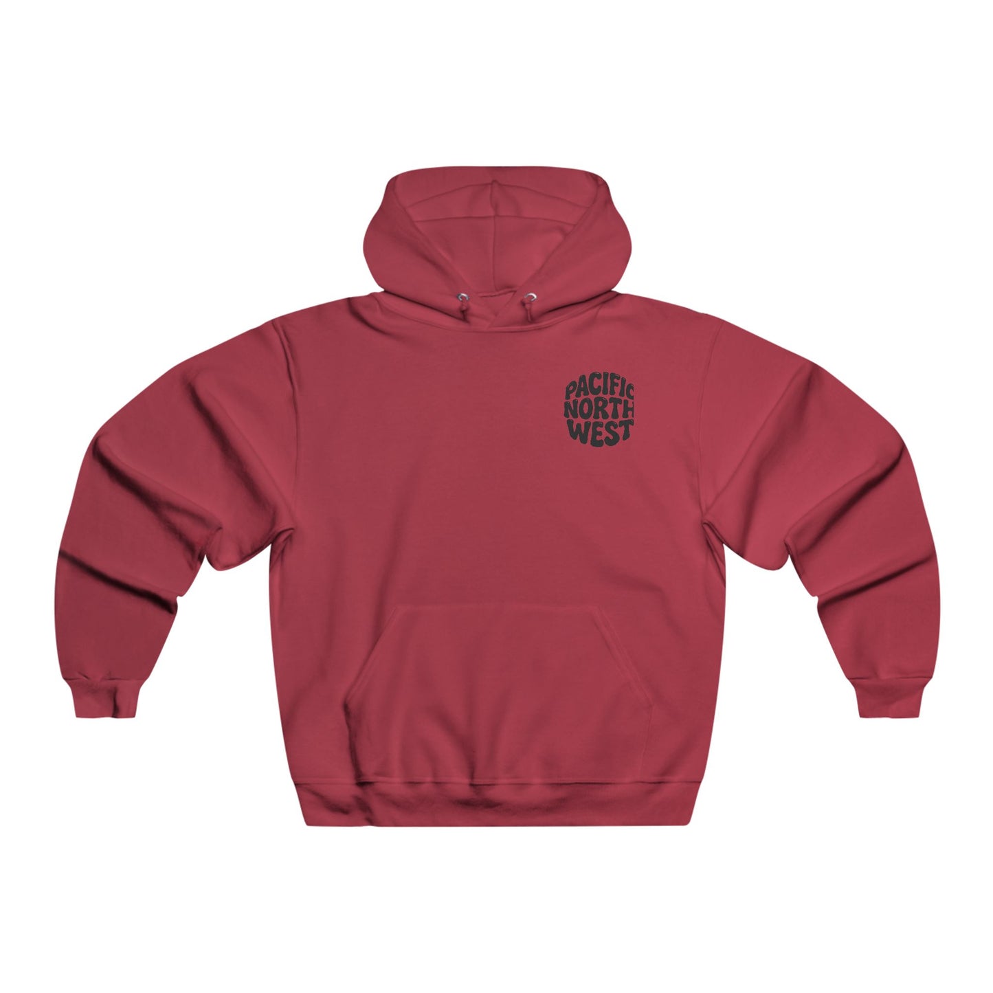Pacific Northwest Hooded Sweatshirt, Cozy Pullover, Unisex Sweatshirt, Travel Gift, Outdoor Apparel, Nature Lover's Hoodie