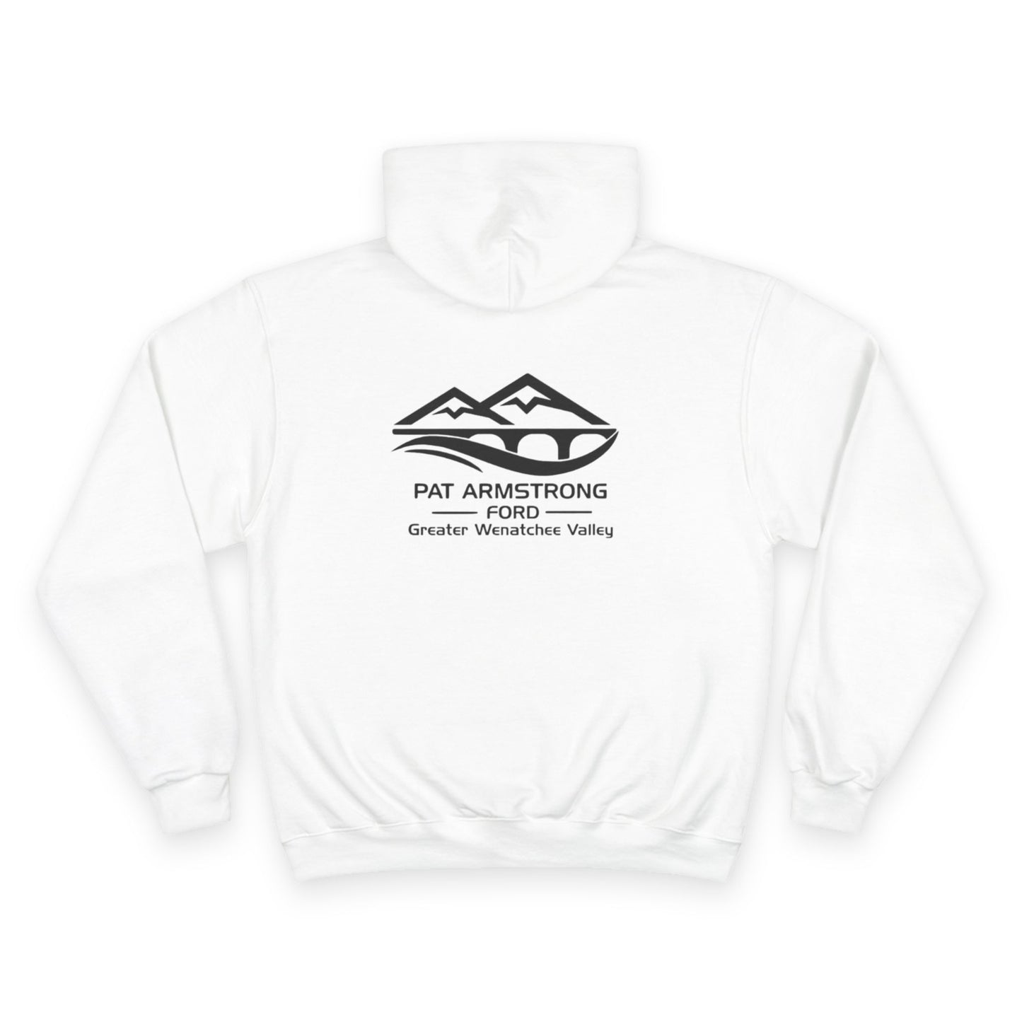 Pat Armstrong Ford-Black/White Champion Hoodie
