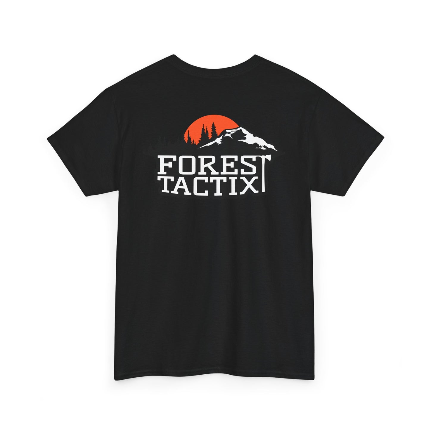 Forest Vibes Unisex Heavy Cotton Tee, Comfortable Graphic T-Shirt for Nature Lovers, Great for Gifts, Outdoor Adventures, Casual Wear