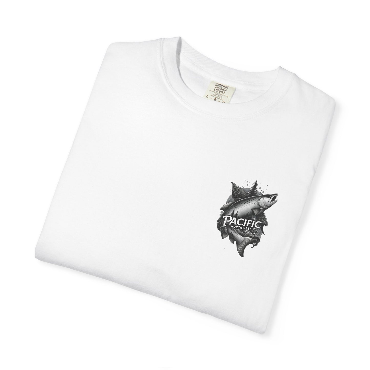Pacific Northwest Adventure T-shirt, Unisex Graphic Tee, Fishing Lover Gift, Nature Apparel, Outdoor Enthusiast Shirt