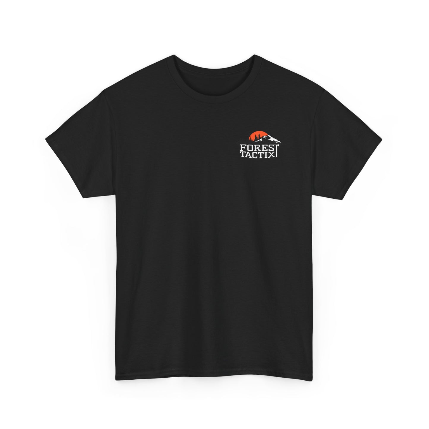 Forest Vibes Unisex Heavy Cotton Tee, Comfortable Graphic T-Shirt for Nature Lovers, Great for Gifts, Outdoor Adventures, Casual Wear