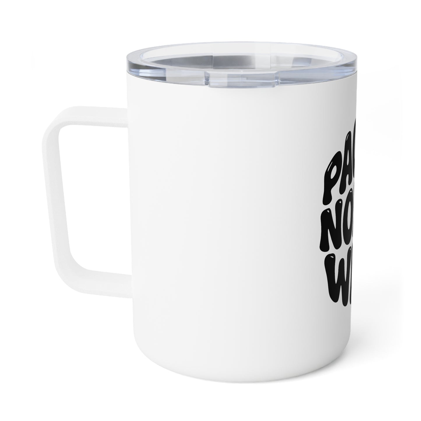 Pacific Northwest Bubble Insulated Coffee Mug, 10oz - Travel Mug, Gift for Wanderlust, Camping Mug, Outdoor Adventures, Hot Beverage Holder
