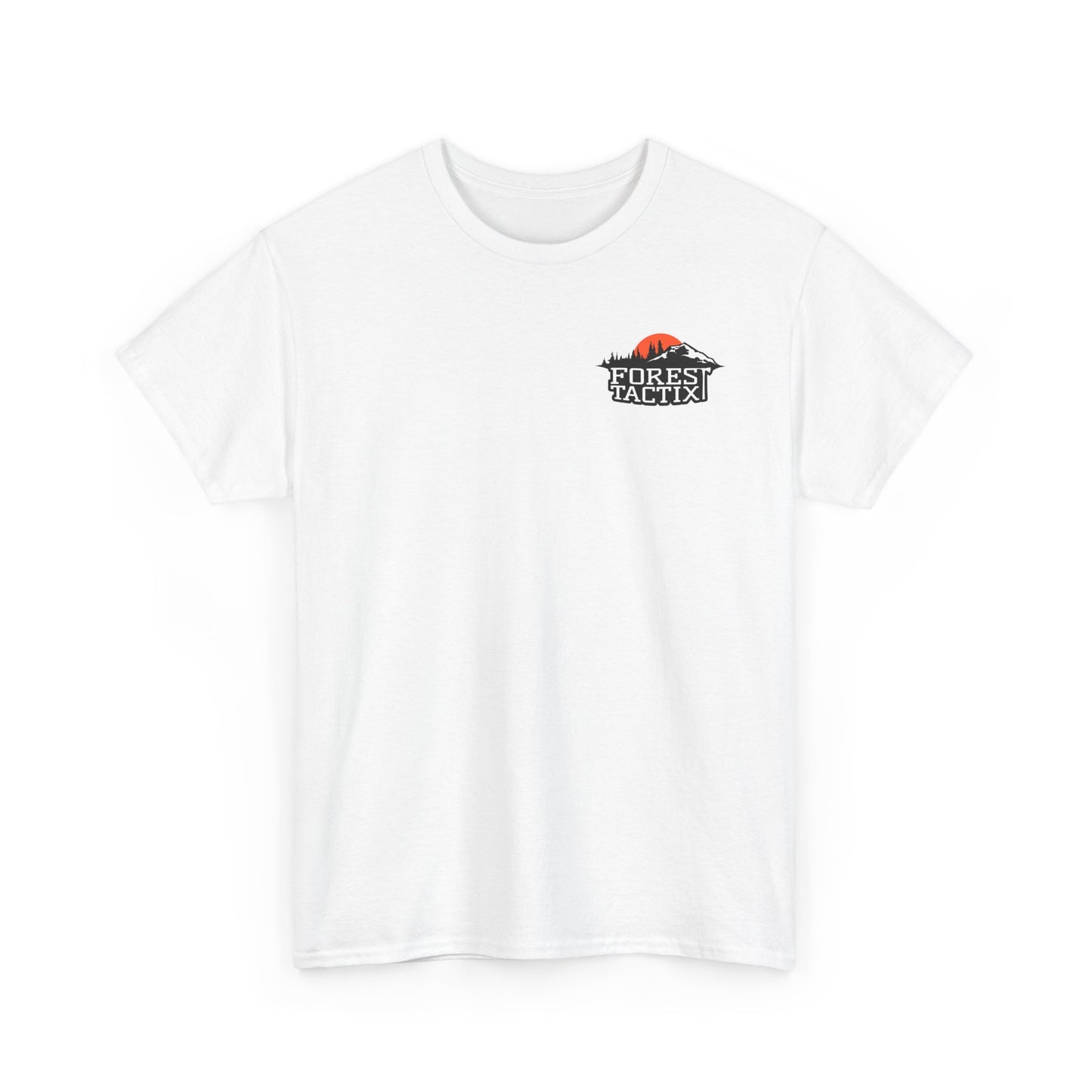 Forest Vibes Unisex Heavy Cotton Tee, Comfortable Graphic T-Shirt for Nature Lovers, Great for Gifts, Outdoor Adventures, Casual Wear