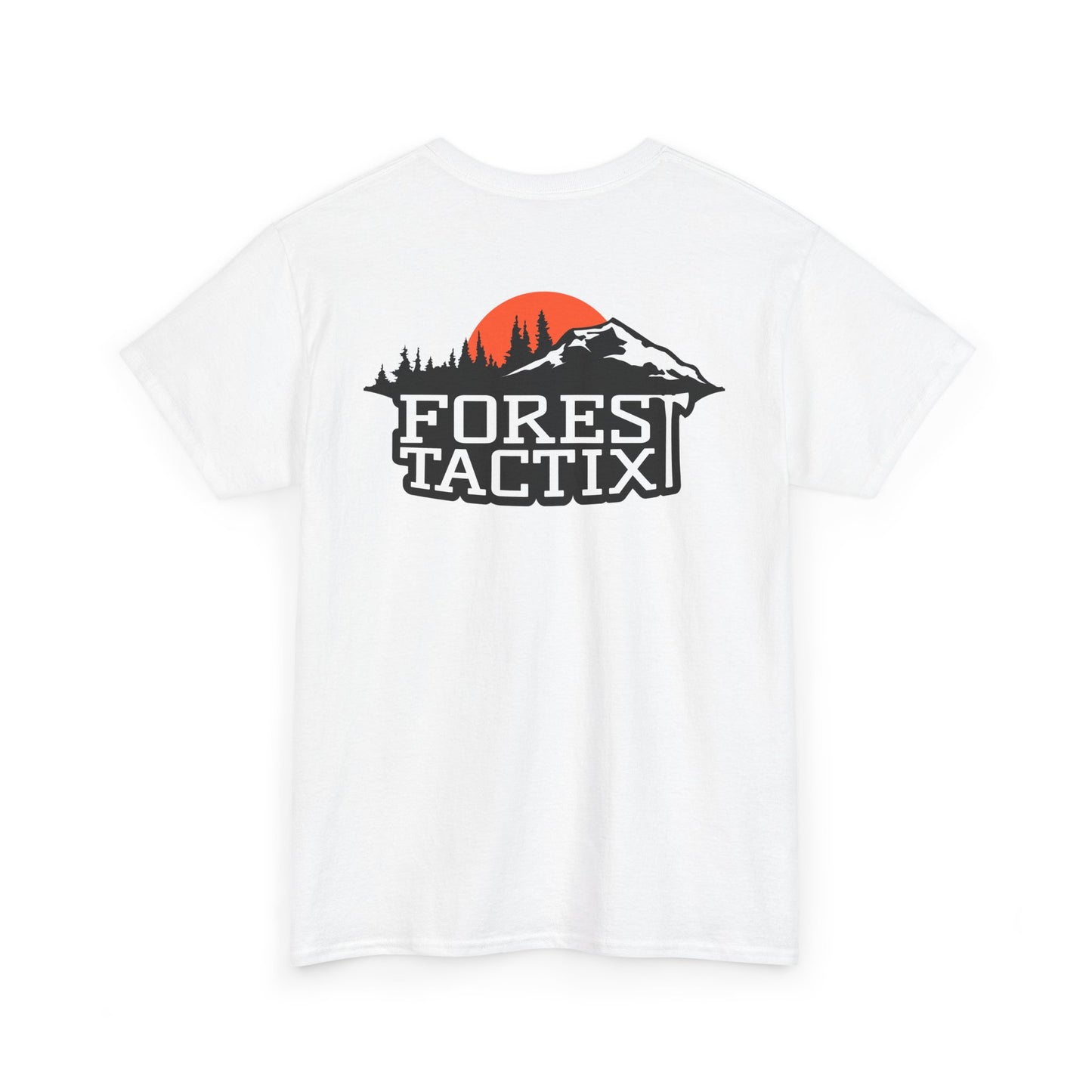 Forest Vibes Unisex Heavy Cotton Tee, Comfortable Graphic T-Shirt for Nature Lovers, Great for Gifts, Outdoor Adventures, Casual Wear