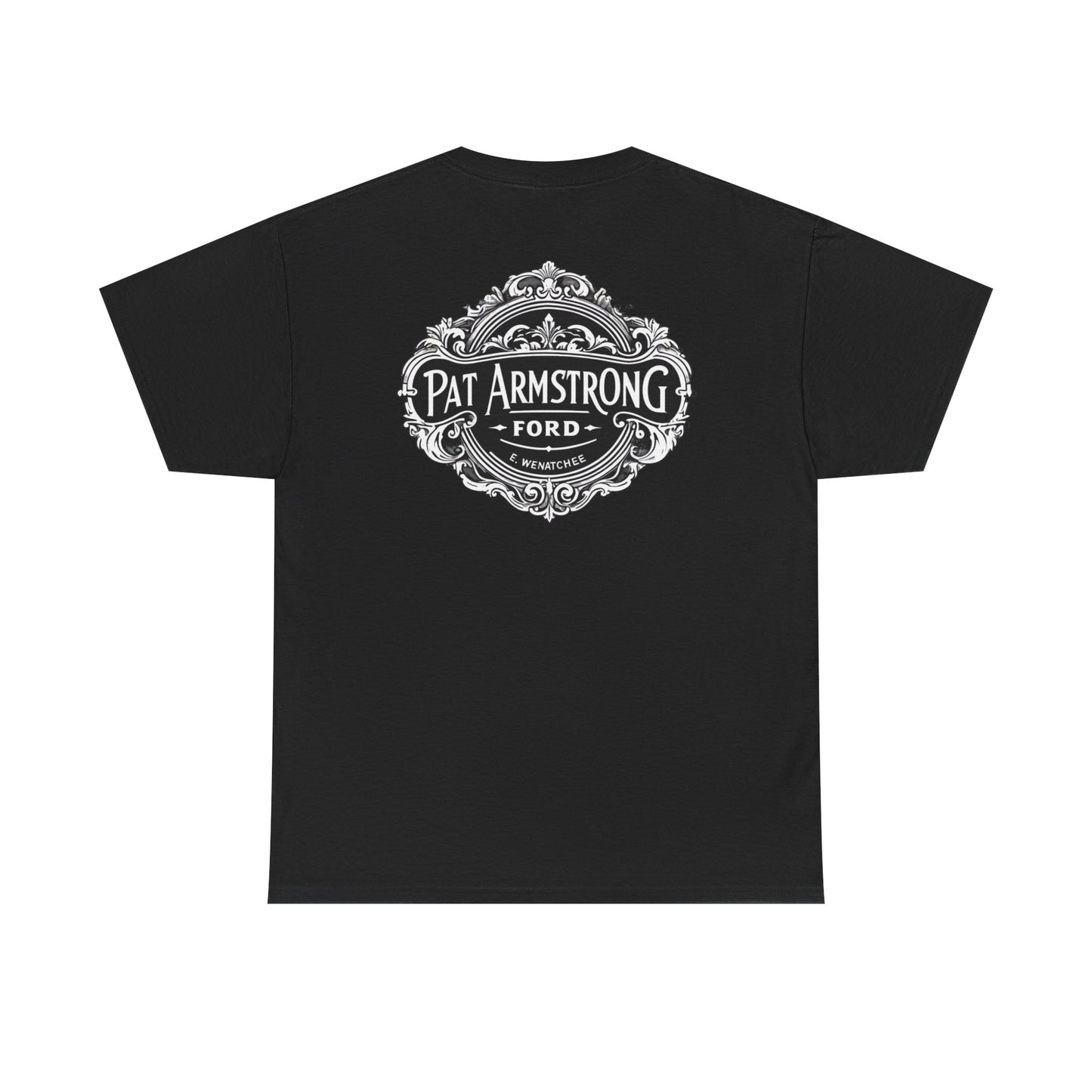 Vintage Style Unisex Heavy Cotton Tee, Graphic Tee, Casual Wear, Gift for Car Lovers, Pat Armstrong Ford Merch, Retro Vibes, Birthday Gift
