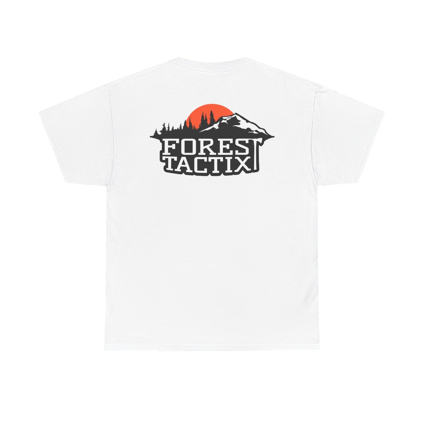 Forest Vibes Unisex Heavy Cotton Tee, Comfortable Graphic T-Shirt for Nature Lovers, Great for Gifts, Outdoor Adventures, Casual Wear