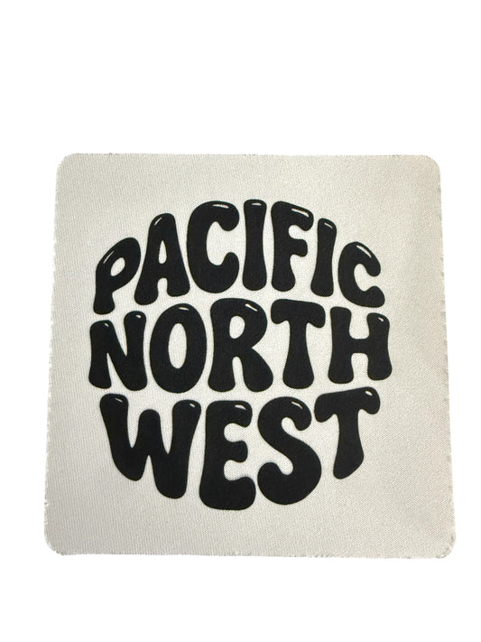 PNW Bubble Drink Coasters | Virga Apparel NW – Northwest Home Goods