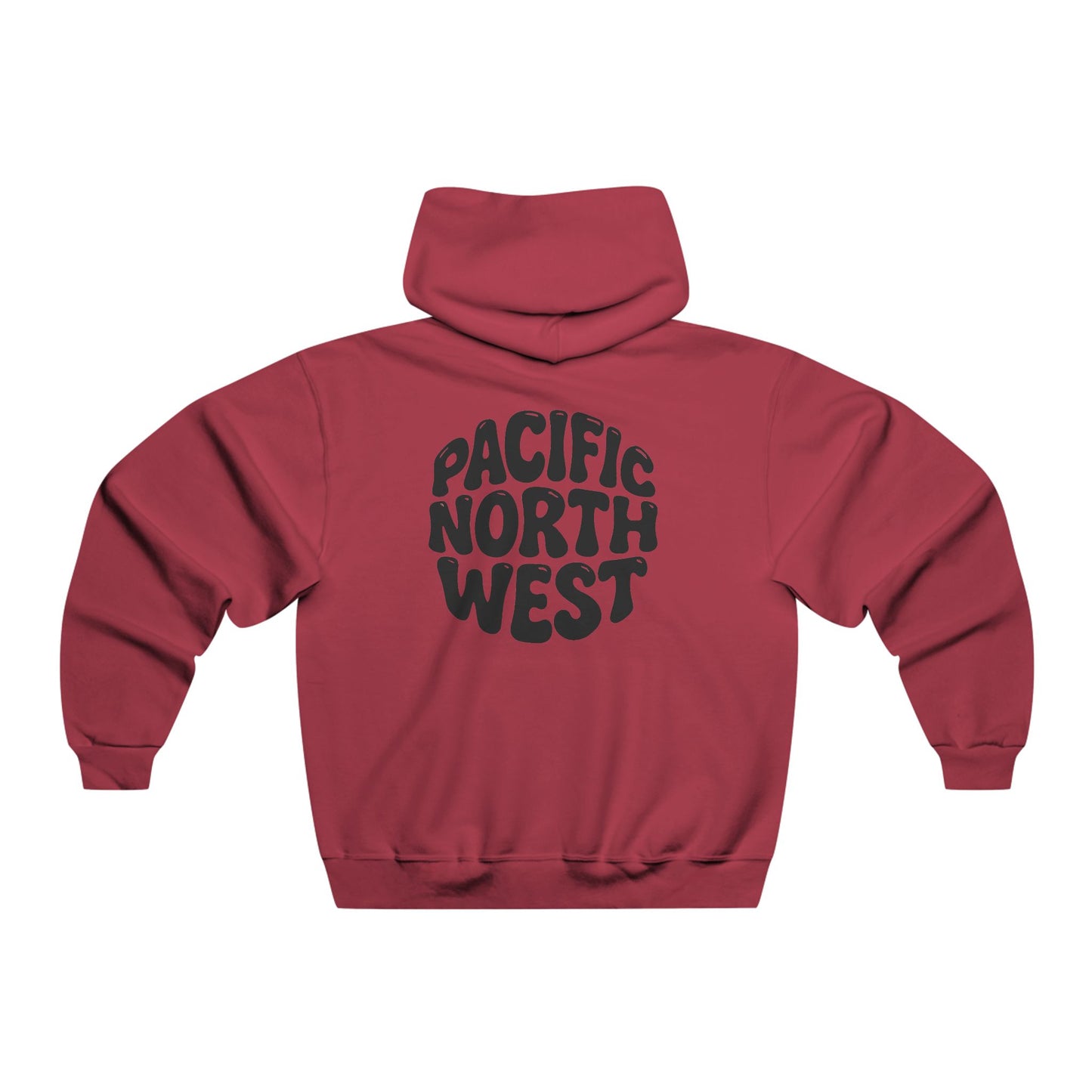 Pacific Northwest Hooded Sweatshirt, Cozy Pullover, Unisex Sweatshirt, Travel Gift, Outdoor Apparel, Nature Lover's Hoodie