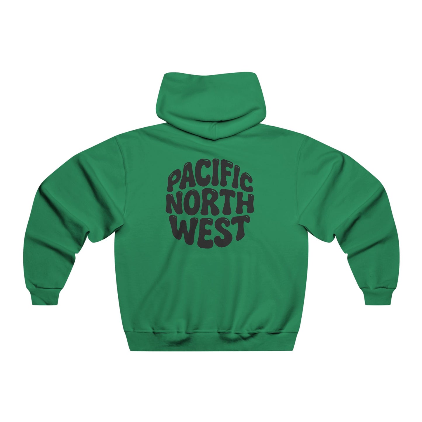 Pacific Northwest Hooded Sweatshirt, Cozy Pullover, Unisex Sweatshirt, Travel Gift, Outdoor Apparel, Nature Lover's Hoodie