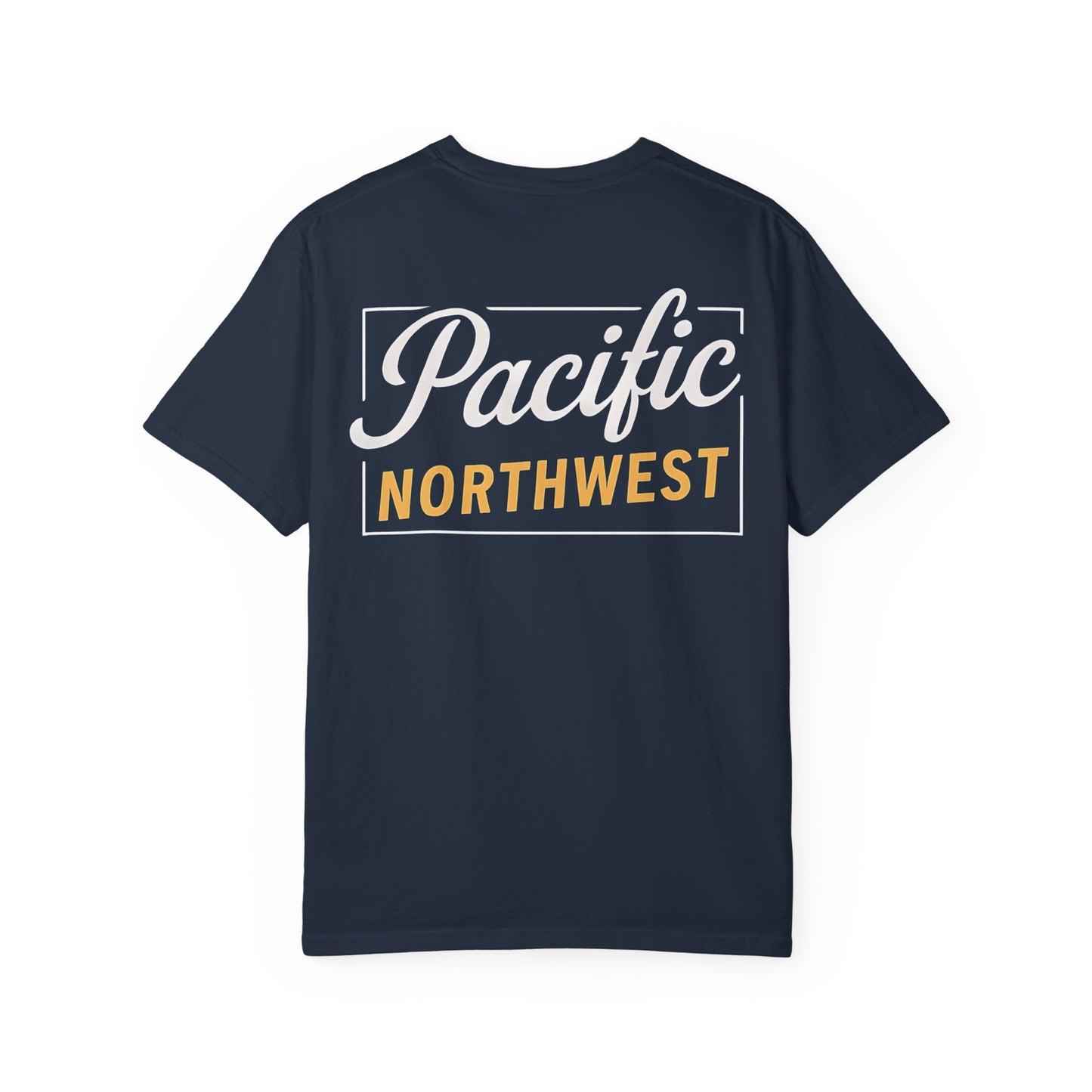 Pacific Northwest Garment-Dyed T-Shirt, Casual Tee, Soft Cotton Shirt, Outdoor Adventure Apparel, Gift for Nature Lovers, Unisex Fashion