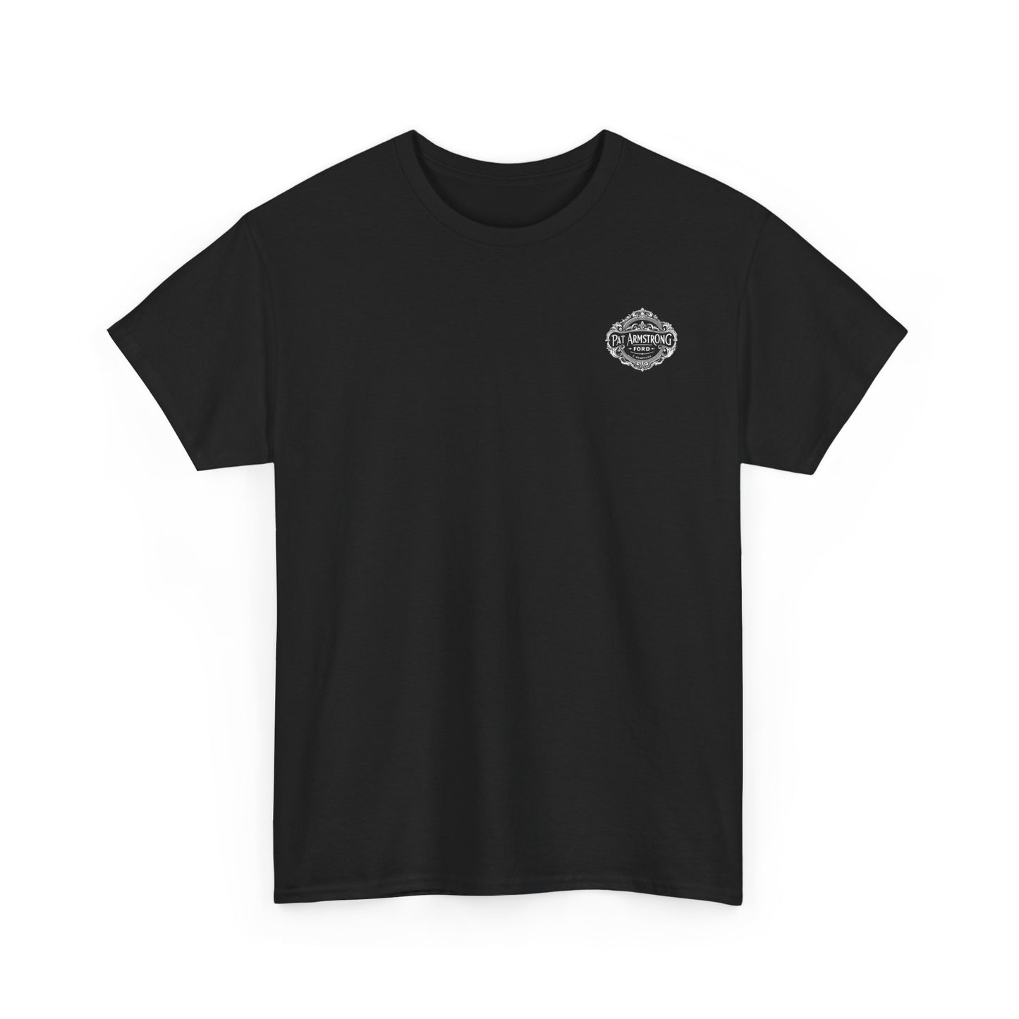 Vintage Style Unisex Heavy Cotton Tee, Graphic Tee, Casual Wear, Gift for Car Lovers, Pat Armstrong Ford Merch, Retro Vibes, Birthday Gift