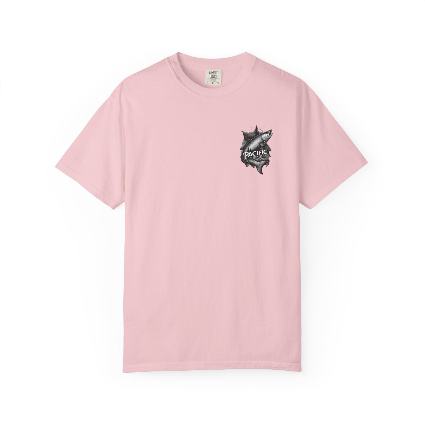 Pacific Northwest Adventure T-shirt, Unisex Graphic Tee, Fishing Lover Gift, Nature Apparel, Outdoor Enthusiast Shirt