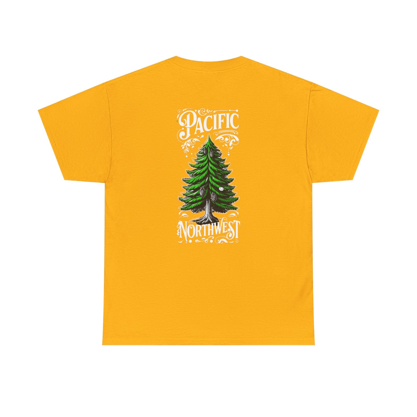 Pacific Northwest OG Evergreen Unisex Cotton Tee, Tree Lover Gift, Eco-Friendly Apparel, Nature Tee, Casual Wear, Outdoor Adventure Shirt