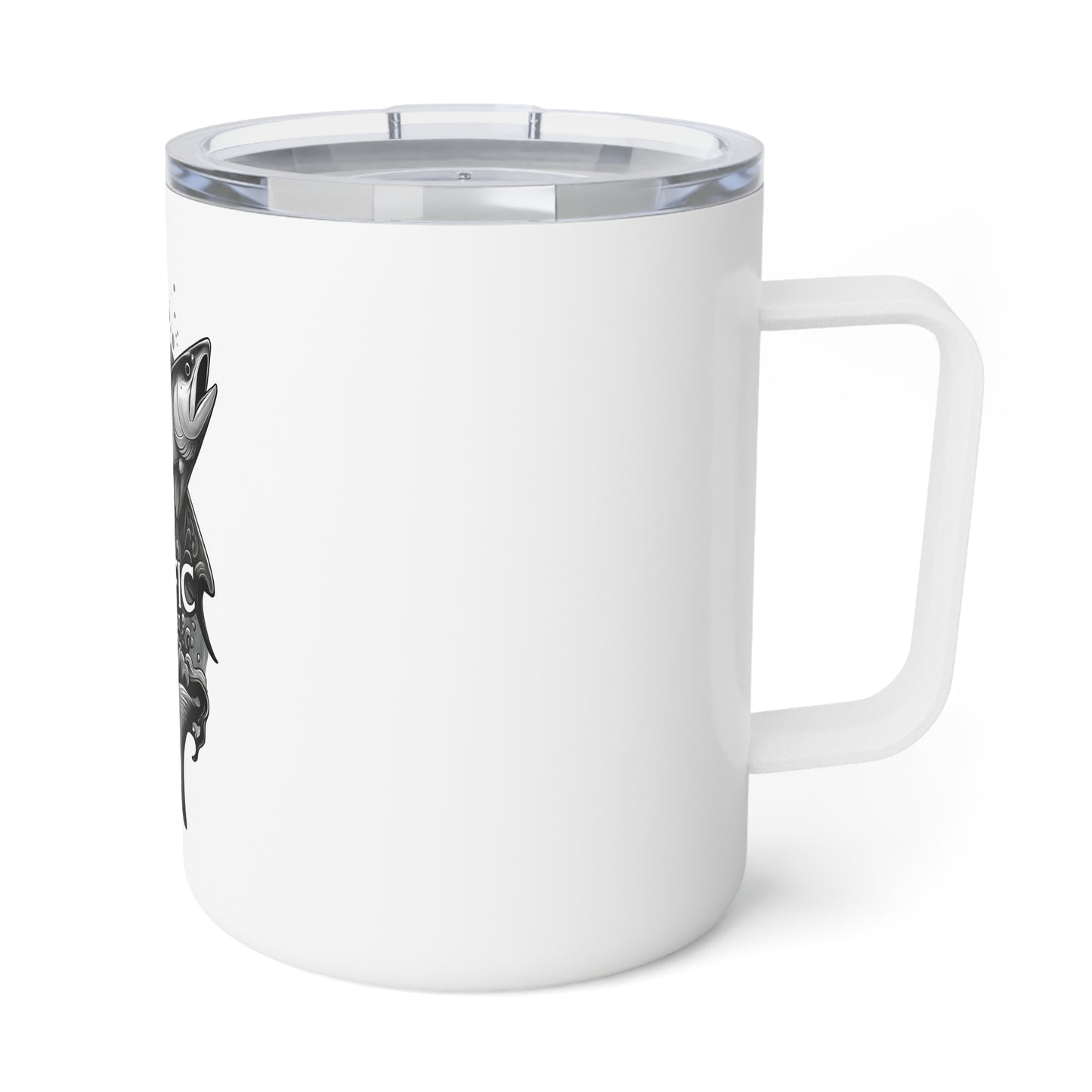 Pacific Northwest Insulated Coffee Mug, Perfect for Fishing Trips, Travel Mug, Outdoorsy Gift, Camping Accessory, Father's Day Idea
