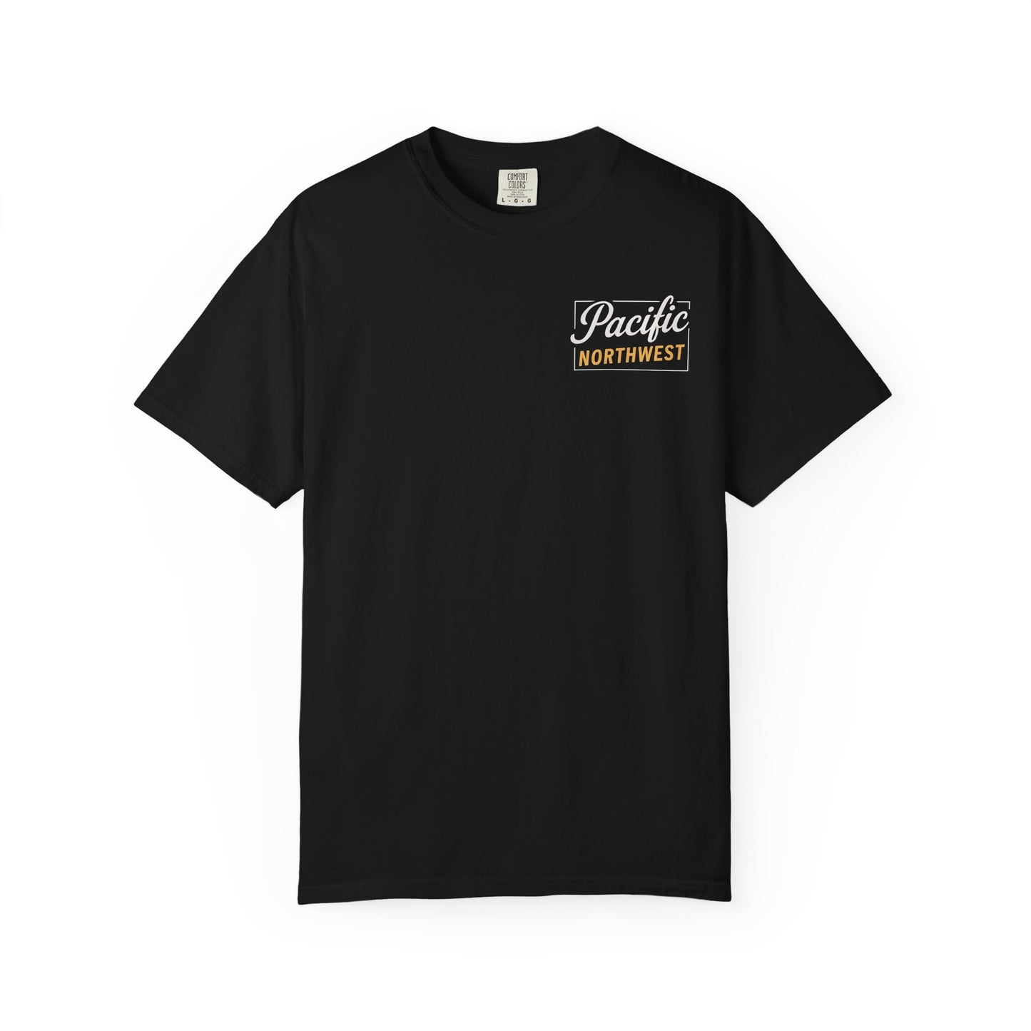 Pacific Northwest Garment-Dyed T-Shirt, Casual Tee, Soft Cotton Shirt, Outdoor Adventure Apparel, Gift for Nature Lovers, Unisex Fashion