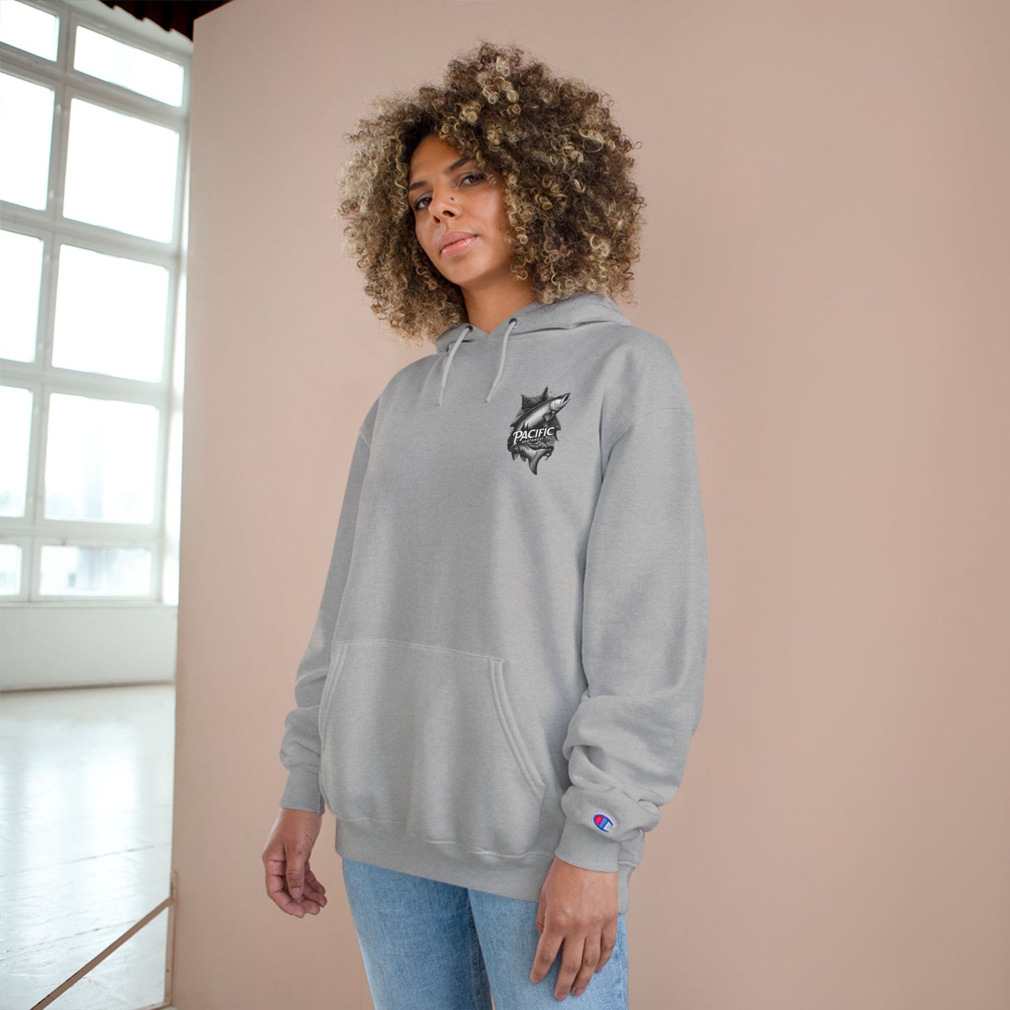 Pacific Fish Champion Hoodie - Outdoor Apparel, Fishing Gift, Nature Lover Hoodie, Adventure Gear, Casual Wear