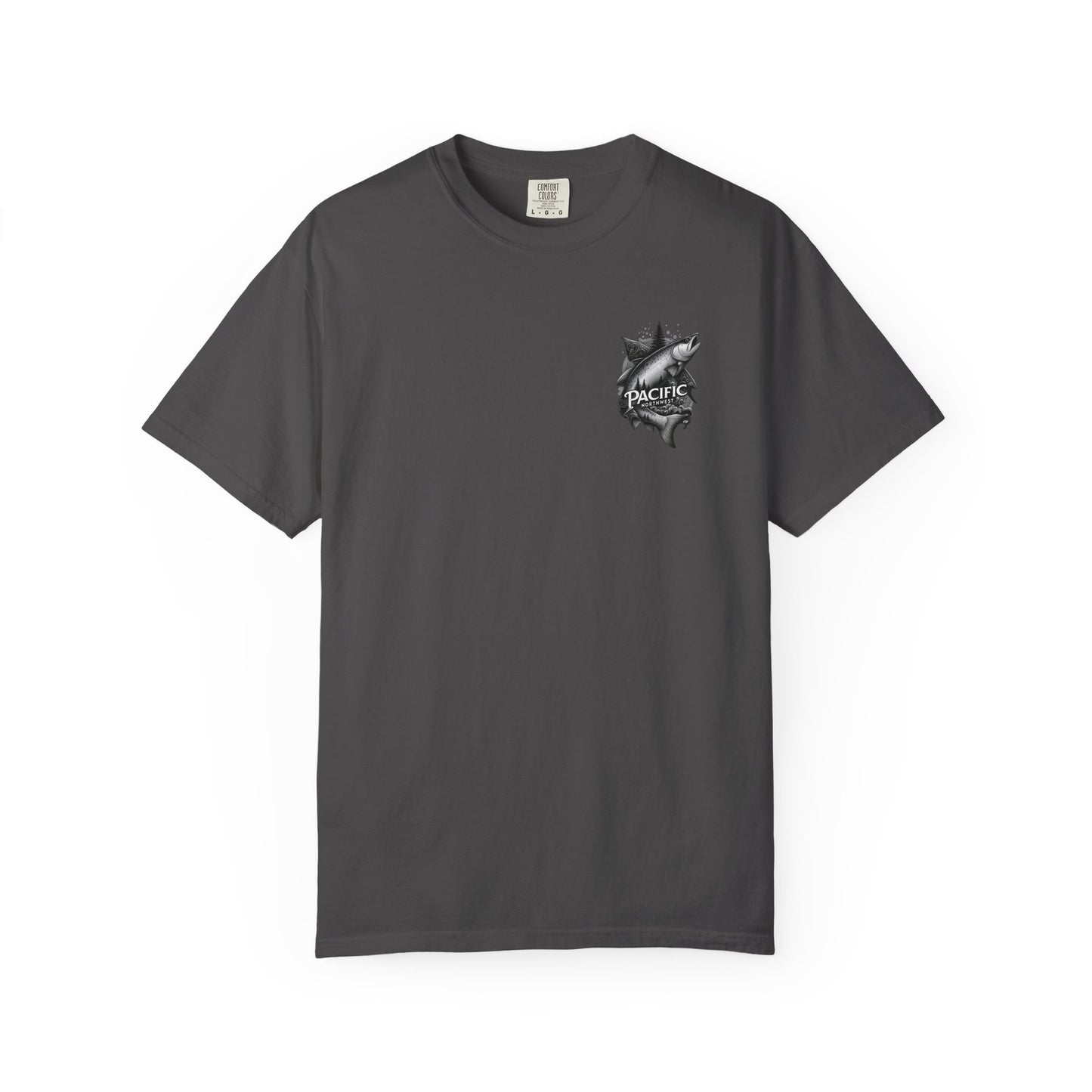 Pacific Northwest Adventure T-shirt, Unisex Graphic Tee, Fishing Lover Gift, Nature Apparel, Outdoor Enthusiast Shirt