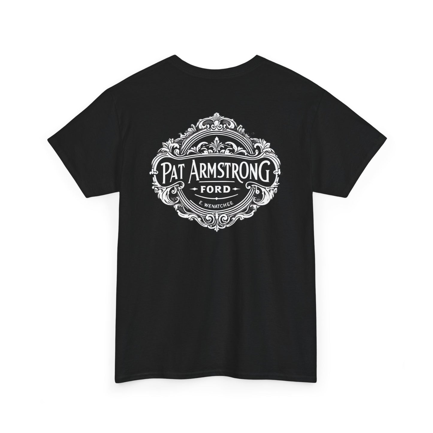 Vintage Style Unisex Heavy Cotton Tee, Graphic Tee, Casual Wear, Gift for Car Lovers, Pat Armstrong Ford Merch, Retro Vibes, Birthday Gift
