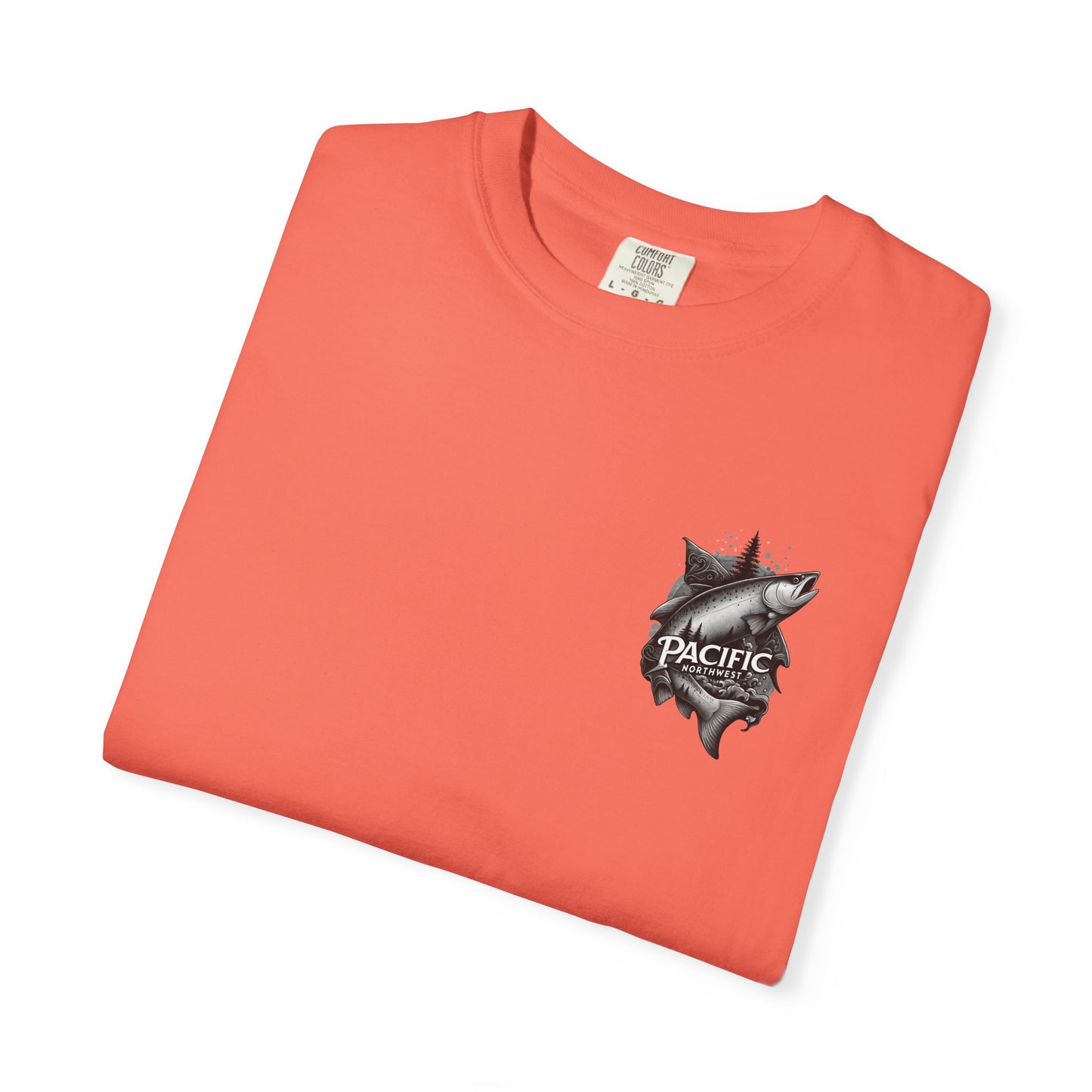 Pacific Northwest Adventure T-shirt, Unisex Graphic Tee, Fishing Lover Gift, Nature Apparel, Outdoor Enthusiast Shirt