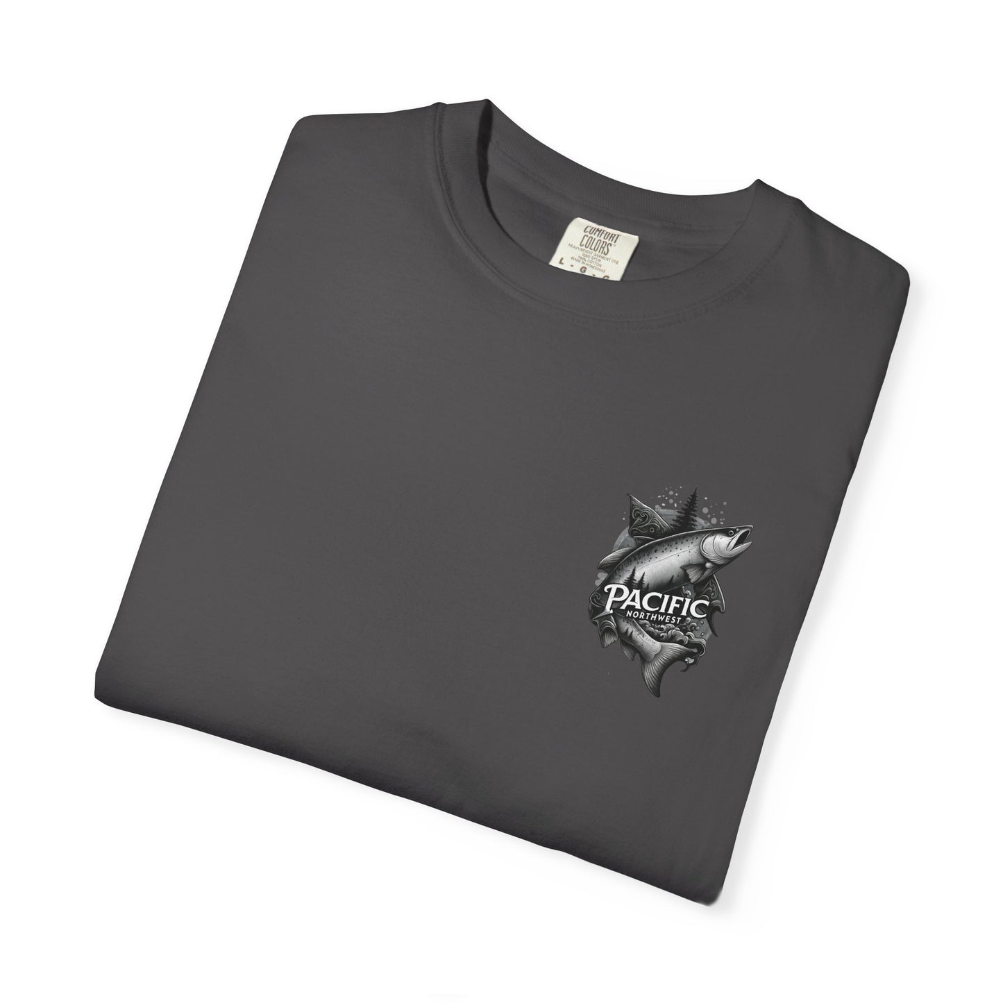 Pacific Northwest Adventure T-shirt, Unisex Graphic Tee, Fishing Lover Gift, Nature Apparel, Outdoor Enthusiast Shirt