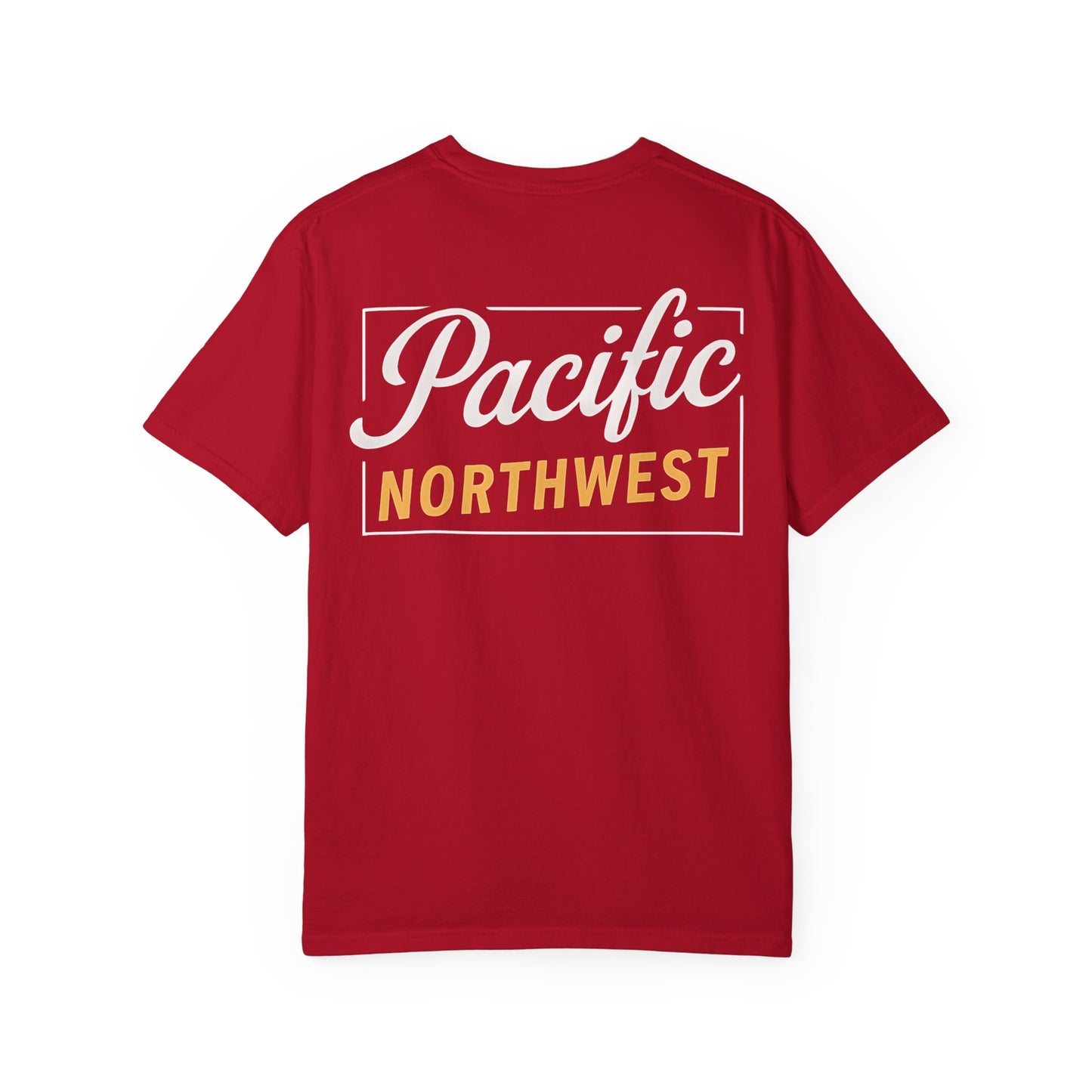Pacific Northwest Garment-Dyed T-Shirt, Casual Tee, Soft Cotton Shirt, Outdoor Adventure Apparel, Gift for Nature Lovers, Unisex Fashion