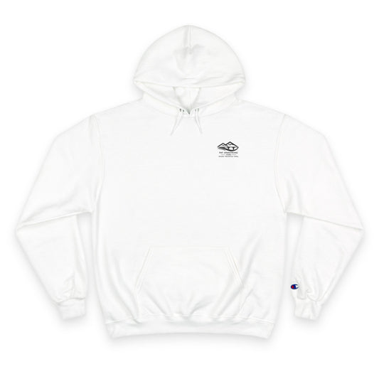 Champion Hoodie with Mountain Graphics, Casual Hoodie for Outdoor Enthusiasts, Perfect for Gifts, Camping and Hiking, Streetwear Style