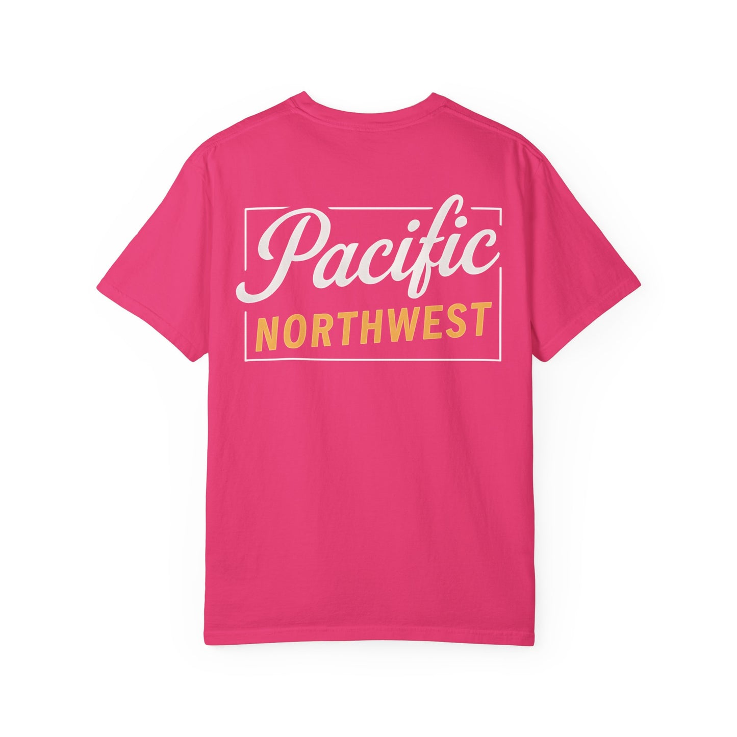 Pacific Northwest Garment-Dyed T-Shirt, Casual Tee, Soft Cotton Shirt, Outdoor Adventure Apparel, Gift for Nature Lovers, Unisex Fashion