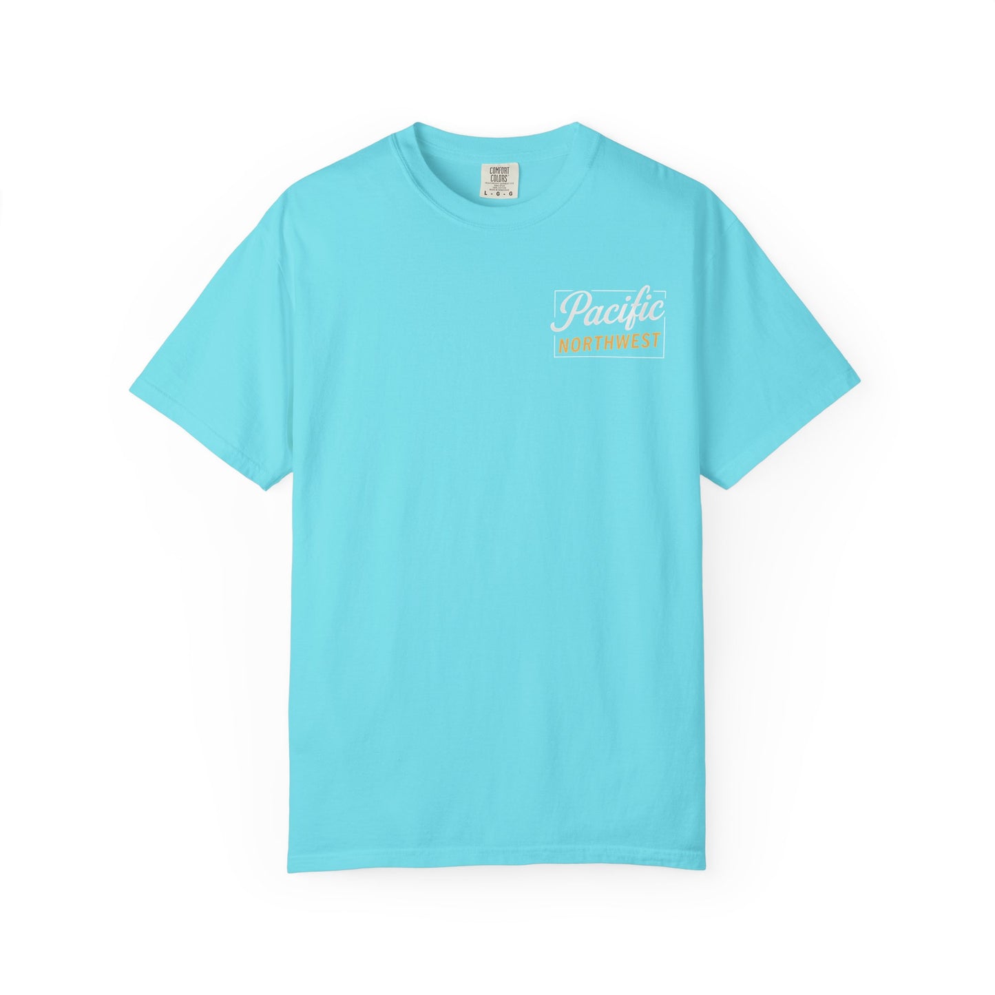 Pacific Northwest Garment-Dyed T-Shirt, Casual Tee, Soft Cotton Shirt, Outdoor Adventure Apparel, Gift for Nature Lovers, Unisex Fashion