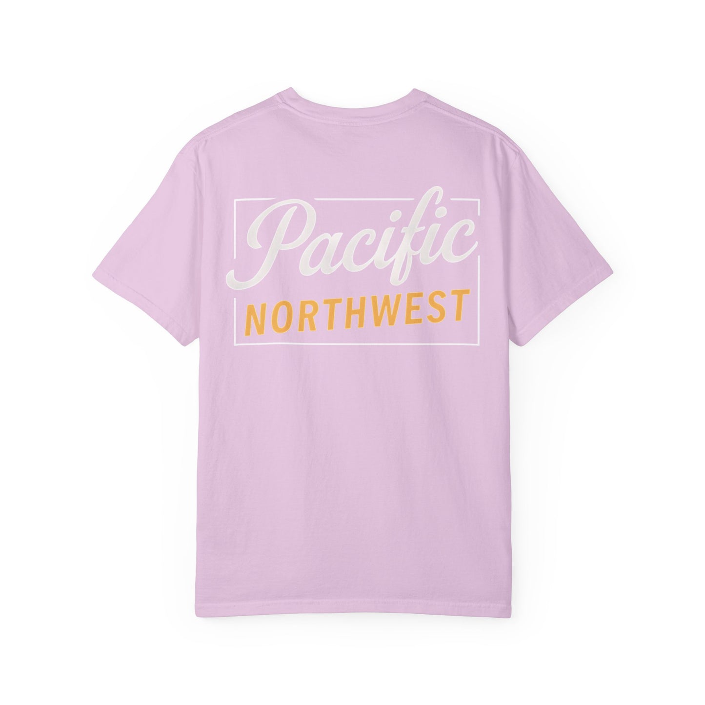 Pacific Northwest Garment-Dyed T-Shirt, Casual Tee, Soft Cotton Shirt, Outdoor Adventure Apparel, Gift for Nature Lovers, Unisex Fashion