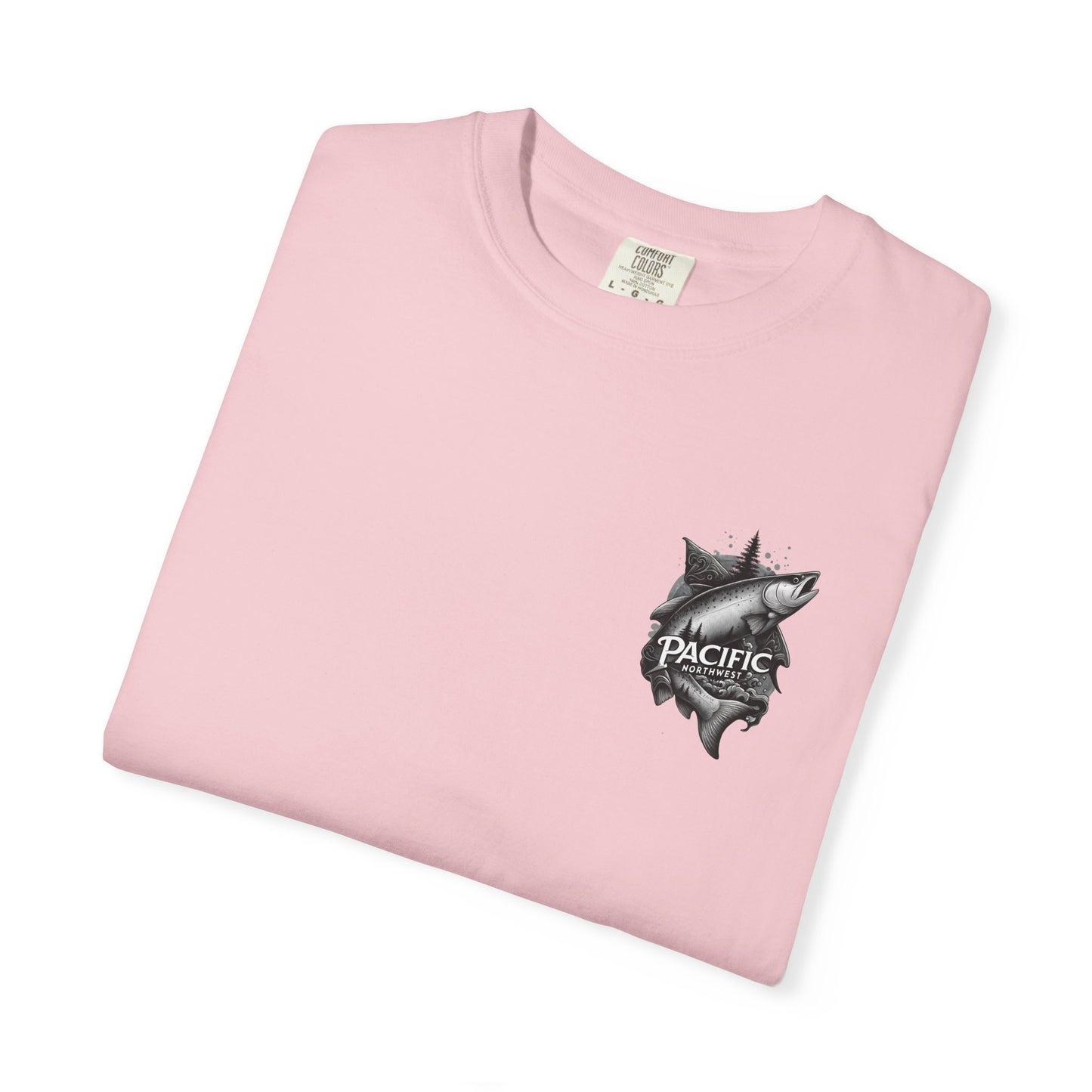 Pacific Northwest Adventure T-shirt, Unisex Graphic Tee, Fishing Lover Gift, Nature Apparel, Outdoor Enthusiast Shirt