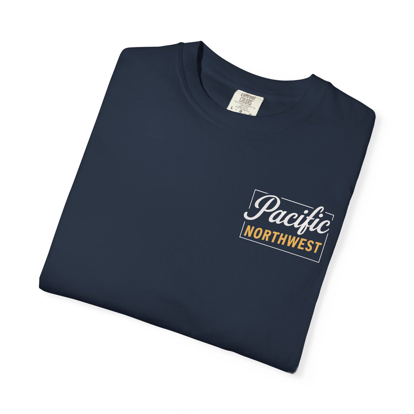 Pacific Northwest Garment-Dyed T-Shirt, Casual Tee, Soft Cotton Shirt, Outdoor Adventure Apparel, Gift for Nature Lovers, Unisex Fashion