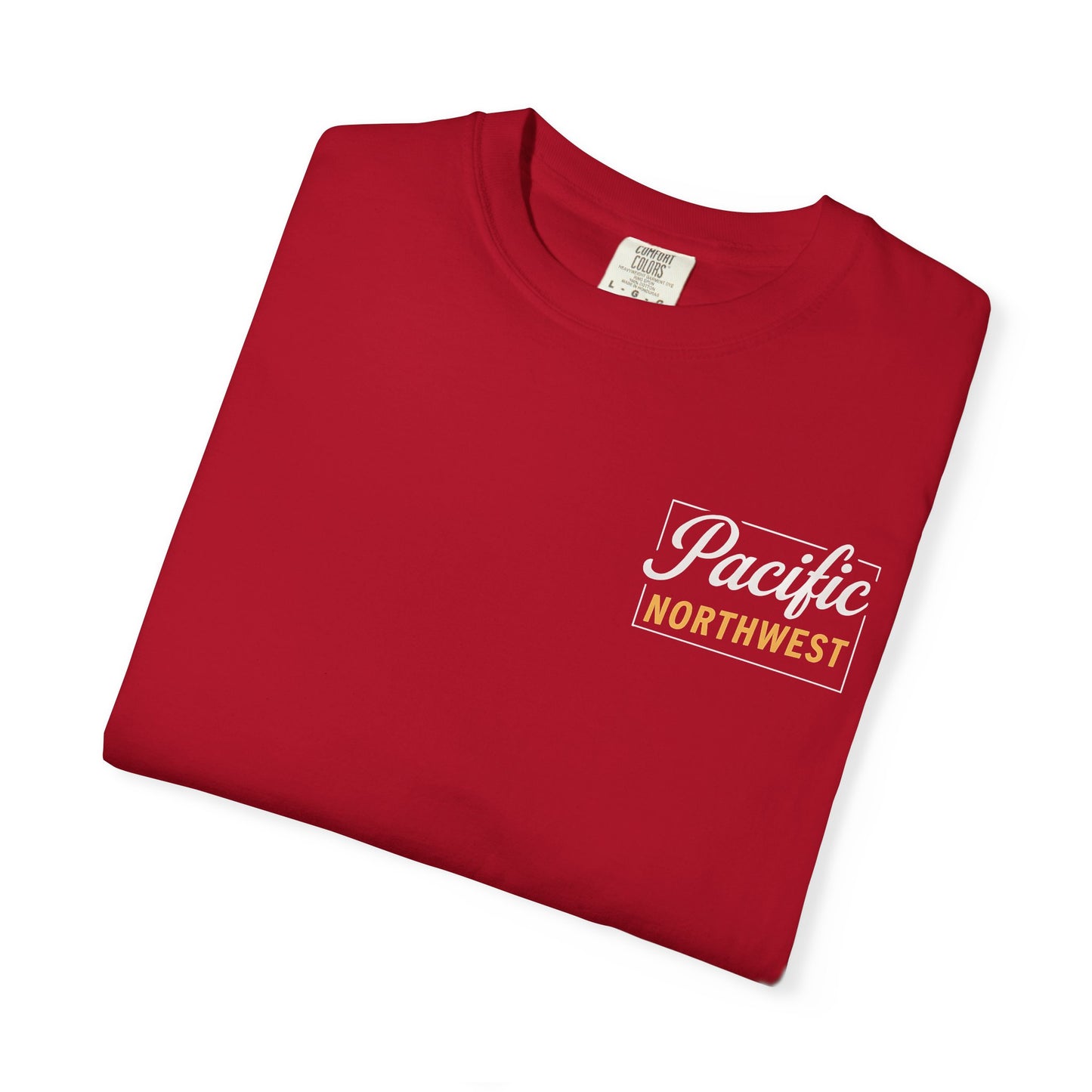 Pacific Northwest Garment-Dyed T-Shirt, Casual Tee, Soft Cotton Shirt, Outdoor Adventure Apparel, Gift for Nature Lovers, Unisex Fashion