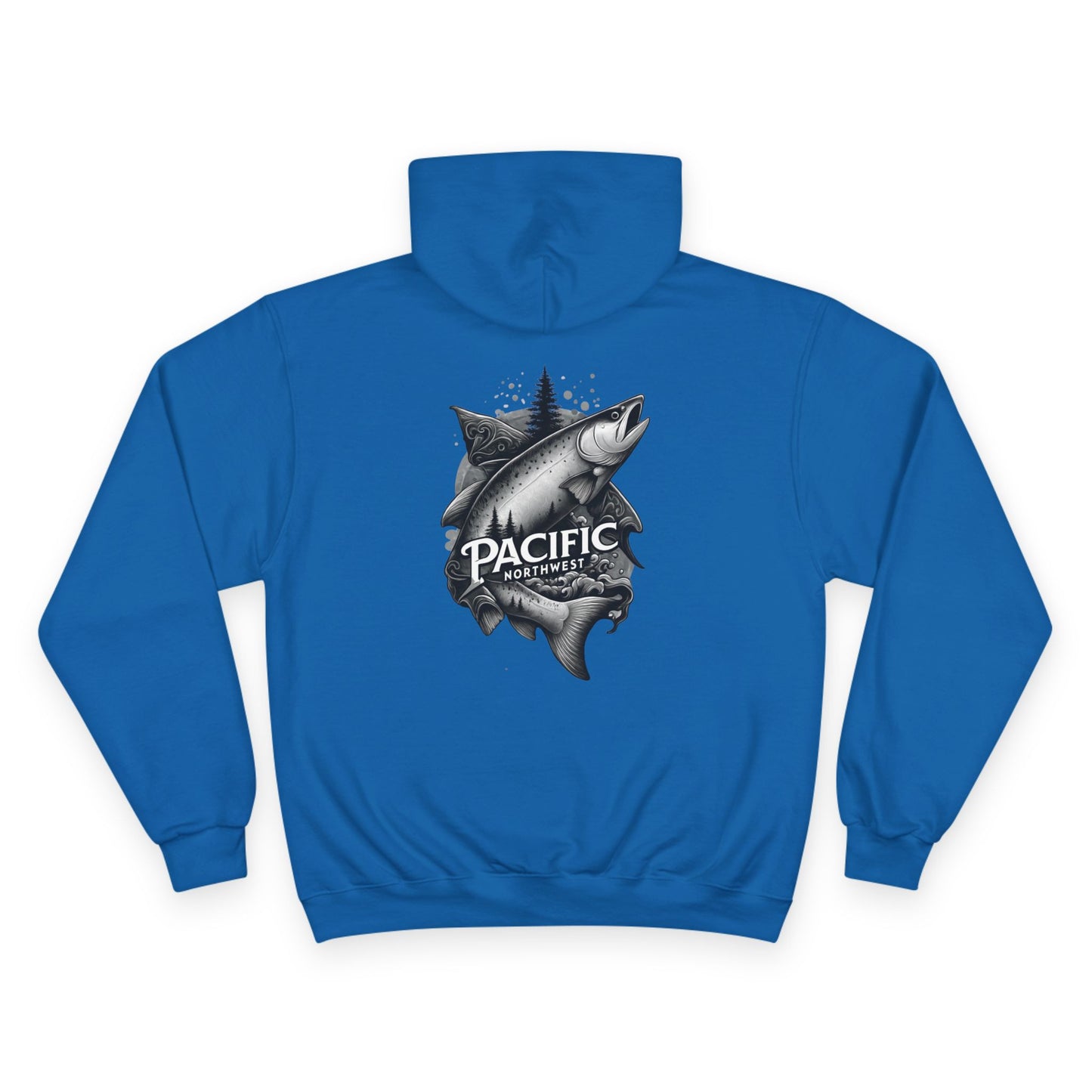 Pacific Fish Champion Hoodie - Outdoor Apparel, Fishing Gift, Nature Lover Hoodie, Adventure Gear, Casual Wear