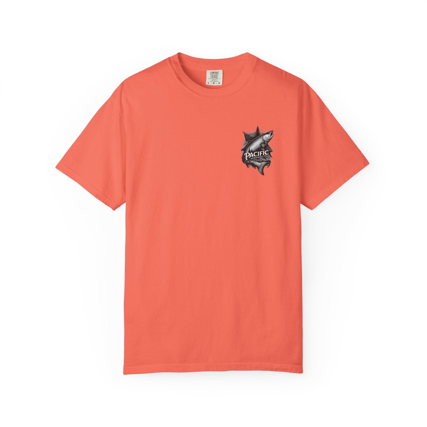 Pacific Northwest Adventure T-shirt, Unisex Graphic Tee, Fishing Lover Gift, Nature Apparel, Outdoor Enthusiast Shirt