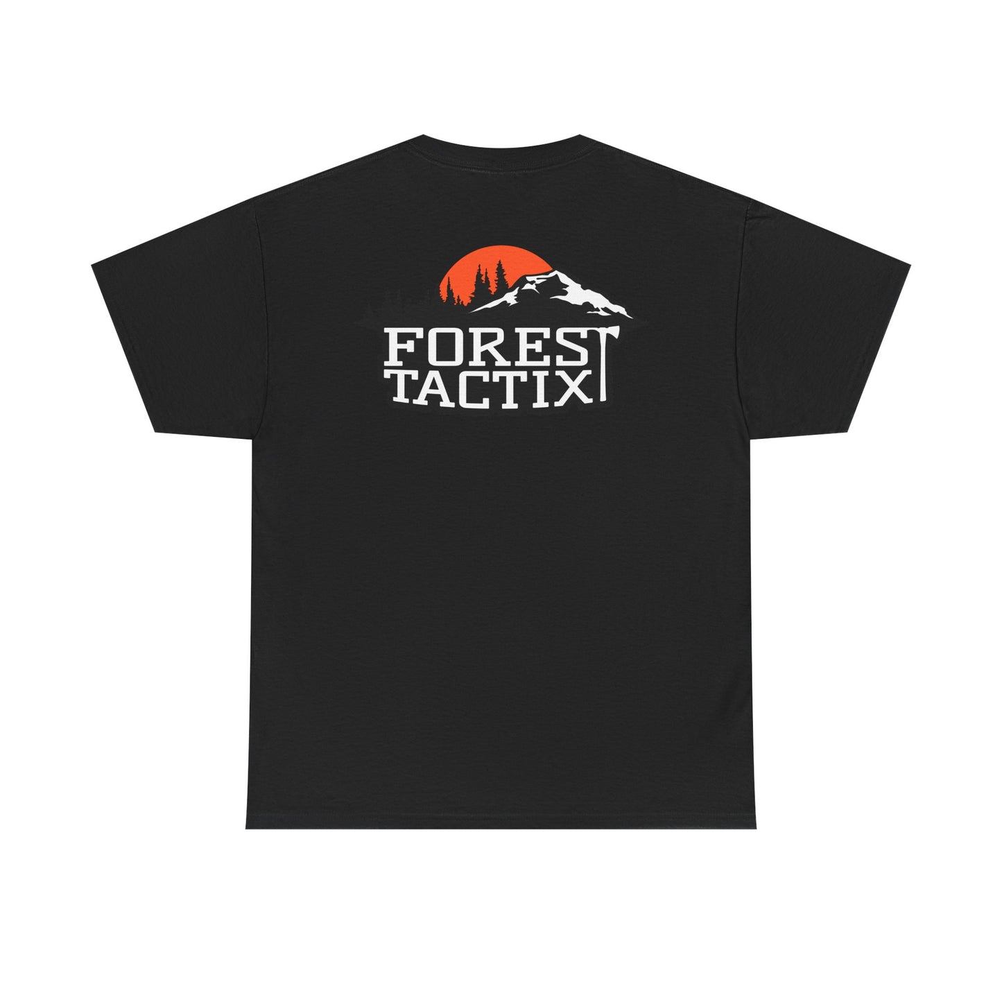Forest Vibes Unisex Heavy Cotton Tee, Comfortable Graphic T-Shirt for Nature Lovers, Great for Gifts, Outdoor Adventures, Casual Wear