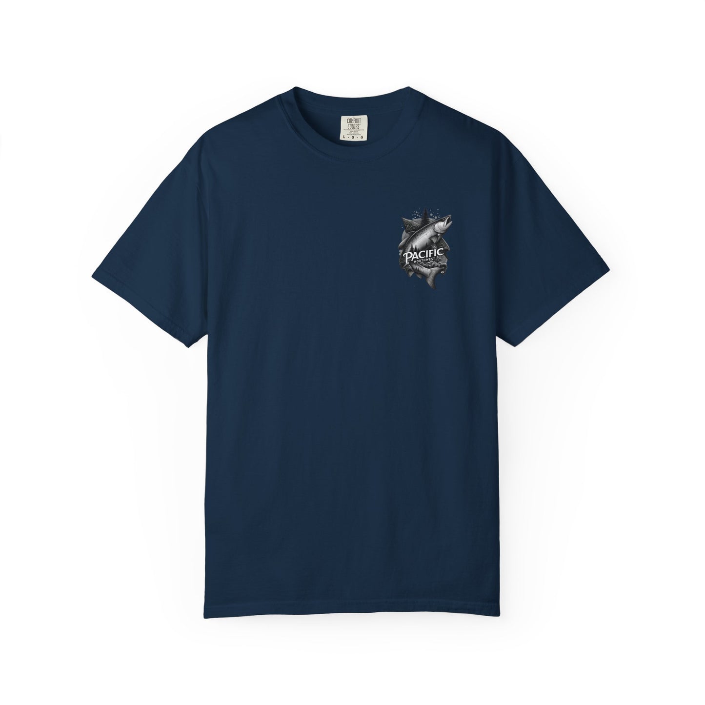 Pacific Northwest Adventure T-shirt, Unisex Graphic Tee, Fishing Lover Gift, Nature Apparel, Outdoor Enthusiast Shirt