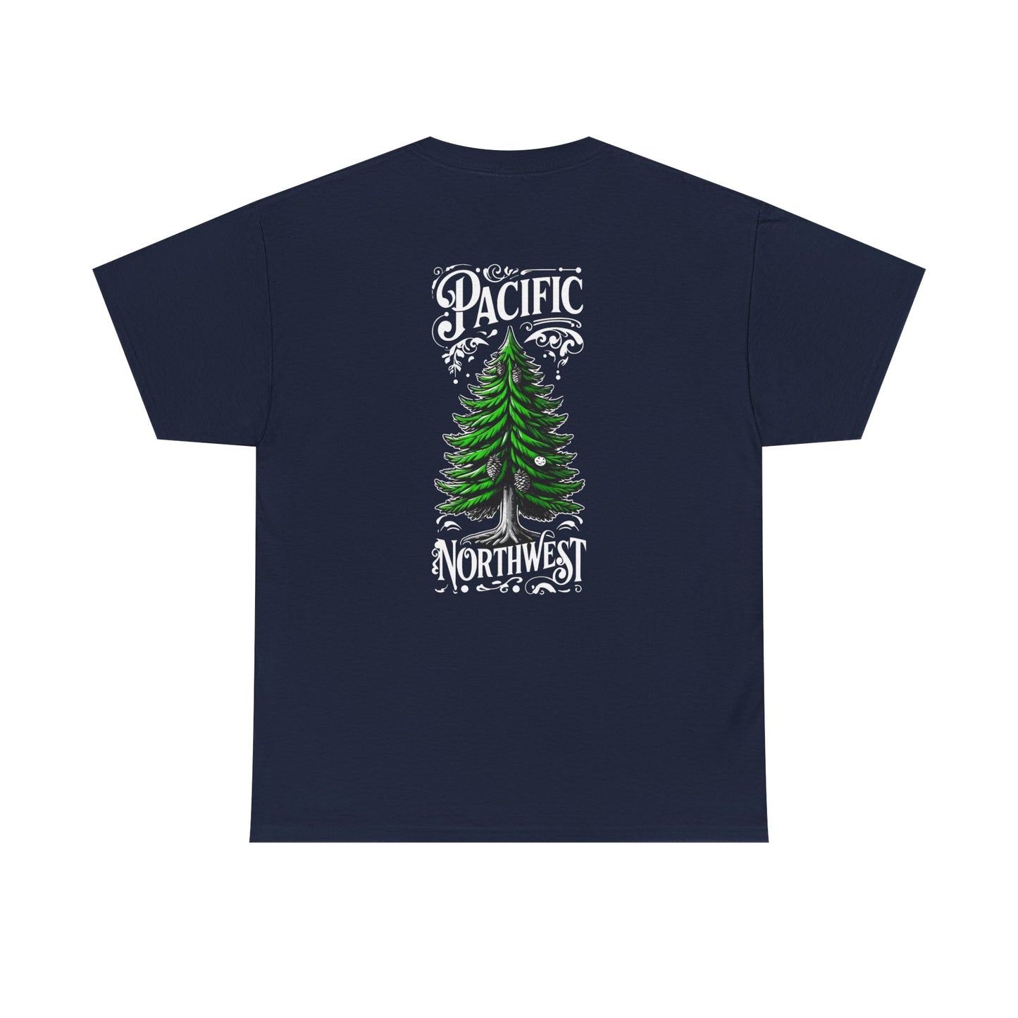 Pacific Northwest OG Evergreen Unisex Cotton Tee, Tree Lover Gift, Eco-Friendly Apparel, Nature Tee, Casual Wear, Outdoor Adventure Shirt