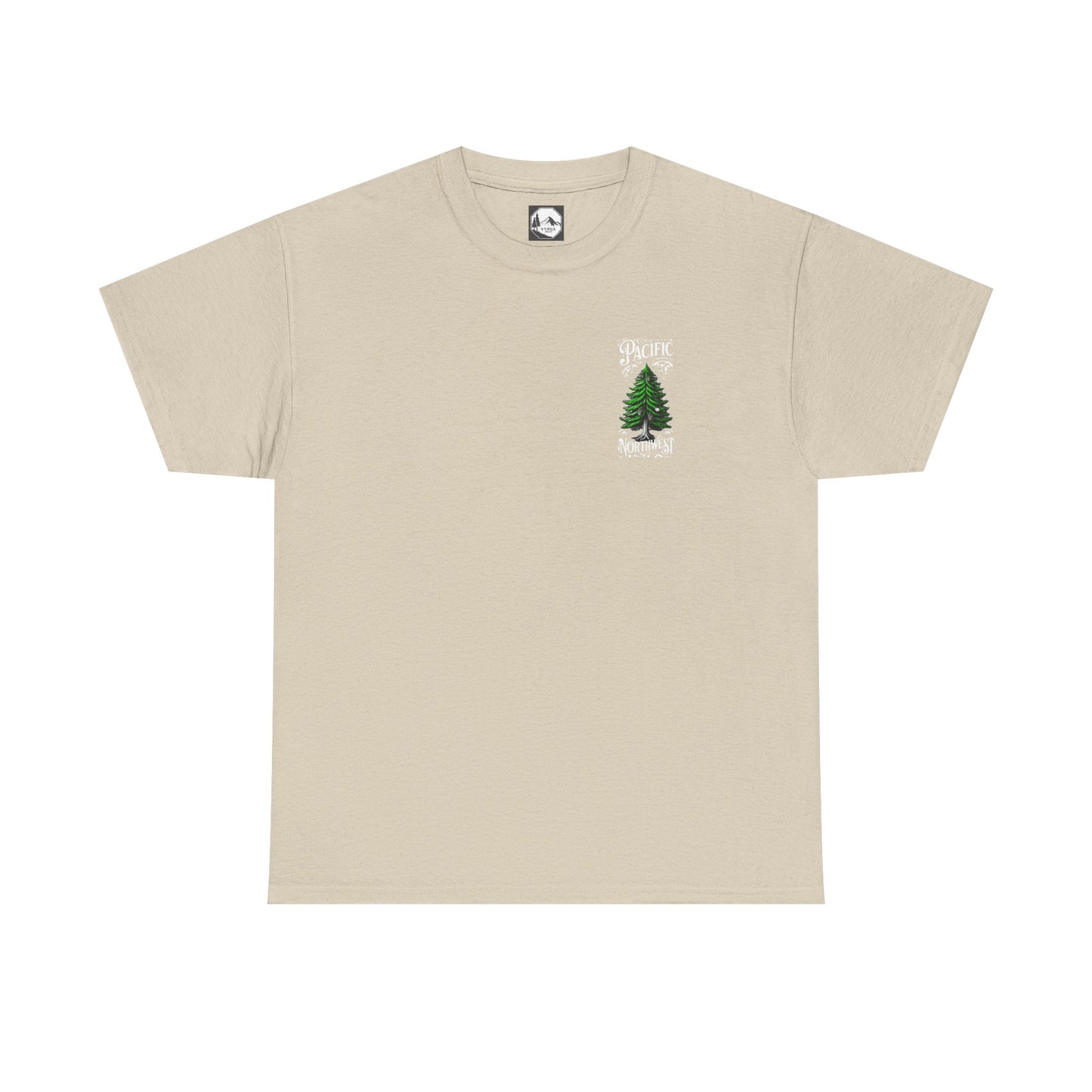 Pacific Northwest OG Evergreen Unisex Cotton Tee, Tree Lover Gift, Eco-Friendly Apparel, Nature Tee, Casual Wear, Outdoor Adventure Shirt