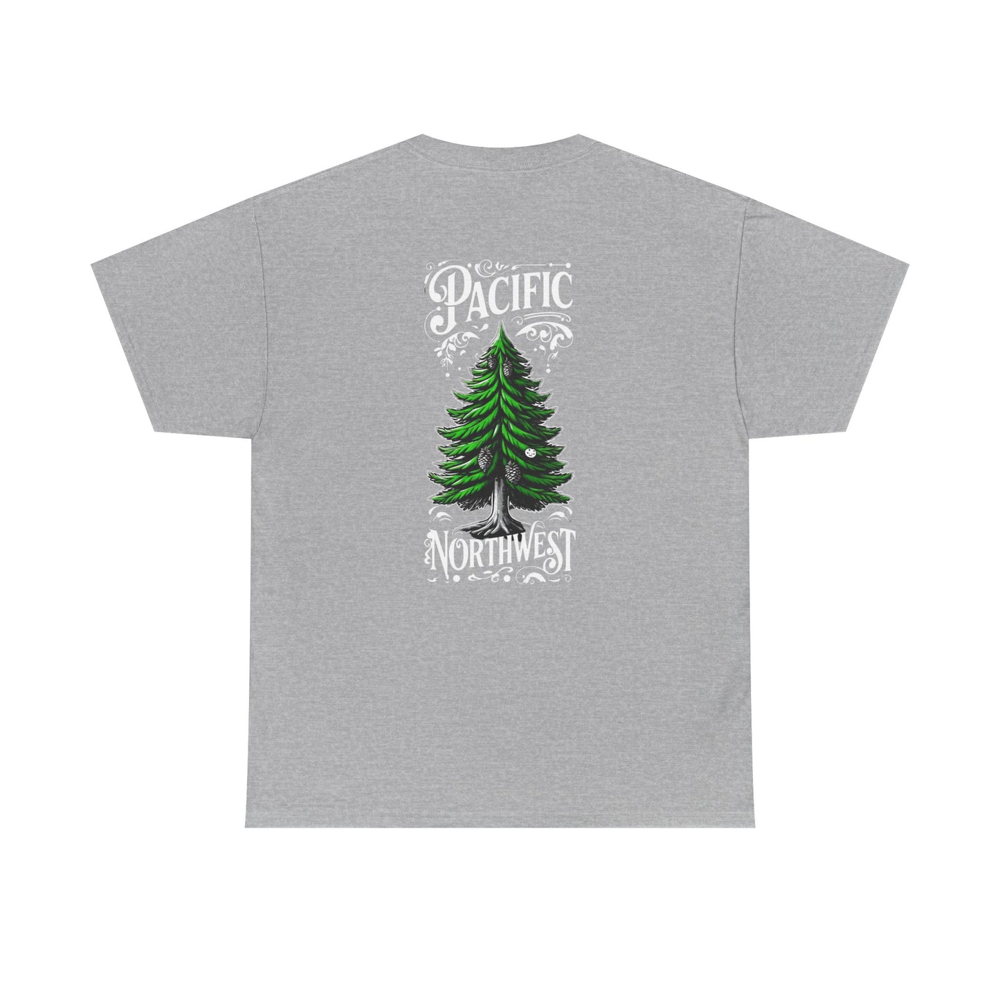 Pacific Northwest OG Evergreen Unisex Cotton Tee, Tree Lover Gift, Eco-Friendly Apparel, Nature Tee, Casual Wear, Outdoor Adventure Shirt