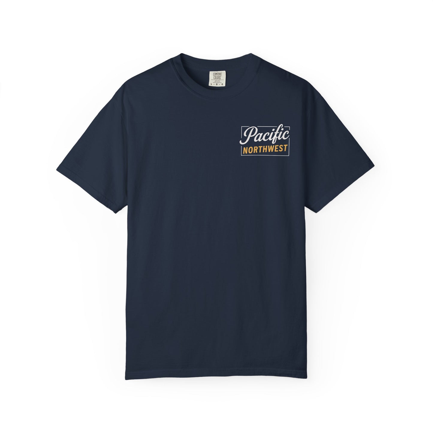 Pacific Northwest Garment-Dyed T-Shirt, Casual Tee, Soft Cotton Shirt, Outdoor Adventure Apparel, Gift for Nature Lovers, Unisex Fashion