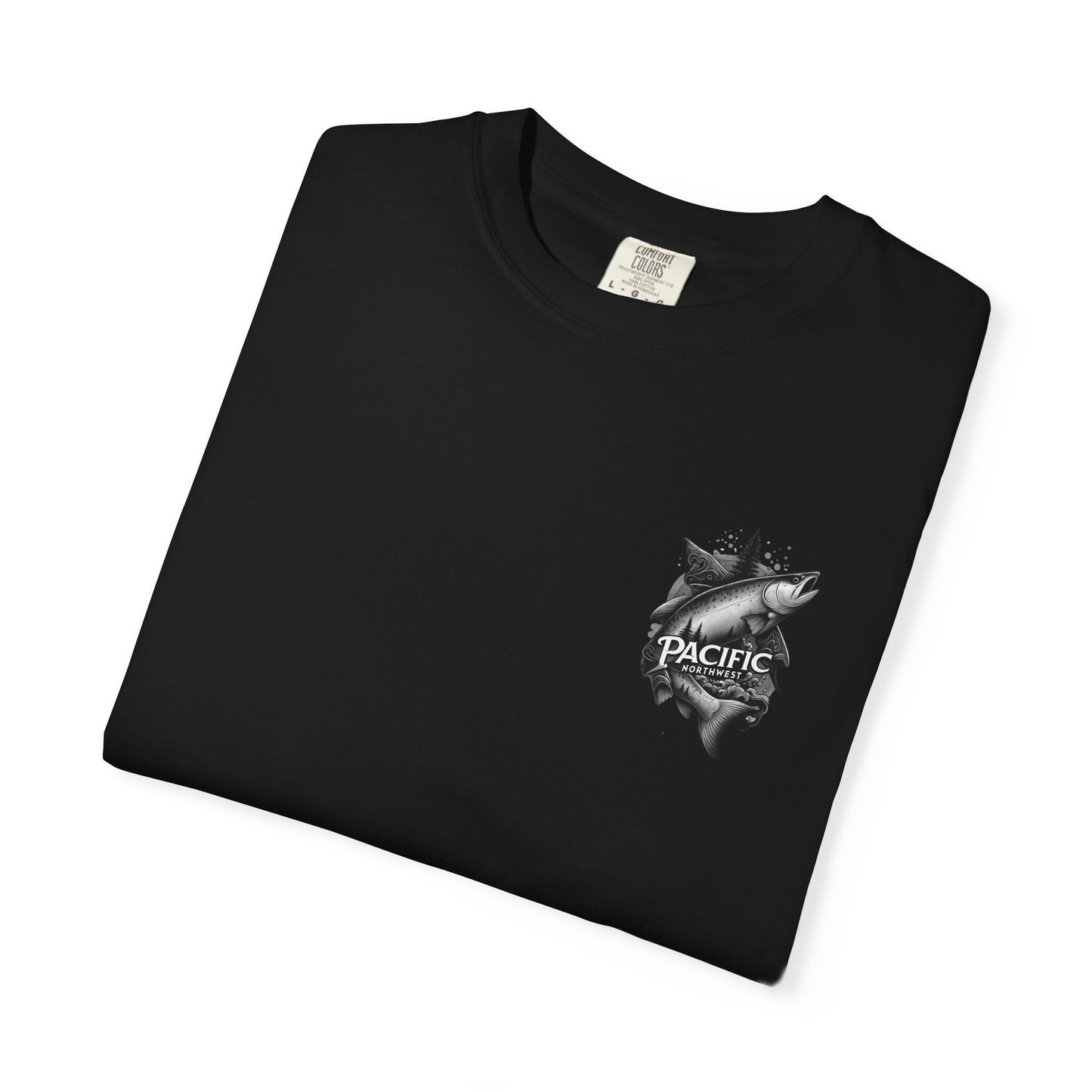Pacific Northwest Adventure T-shirt, Unisex Graphic Tee, Fishing Lover Gift, Nature Apparel, Outdoor Enthusiast Shirt