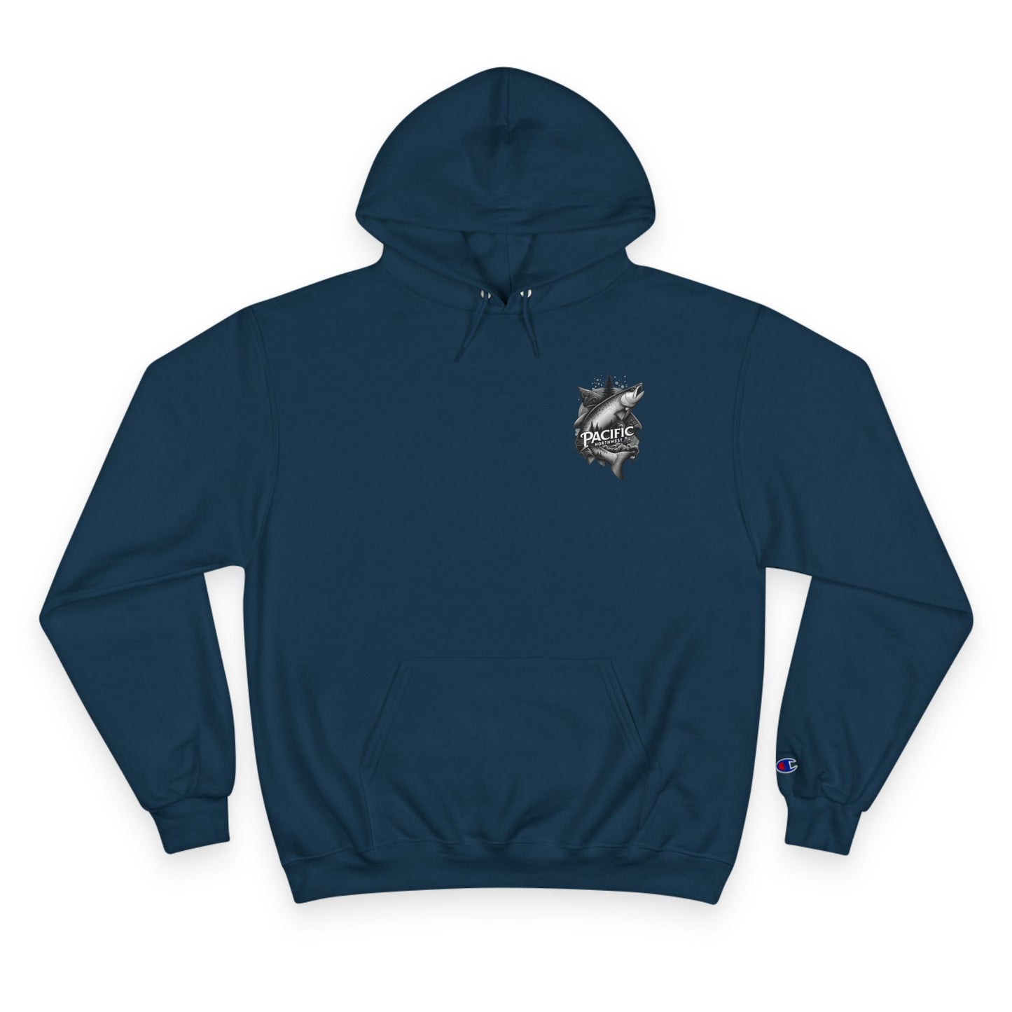 Pacific Fish Champion Hoodie - Outdoor Apparel, Fishing Gift, Nature Lover Hoodie, Adventure Gear, Casual Wear