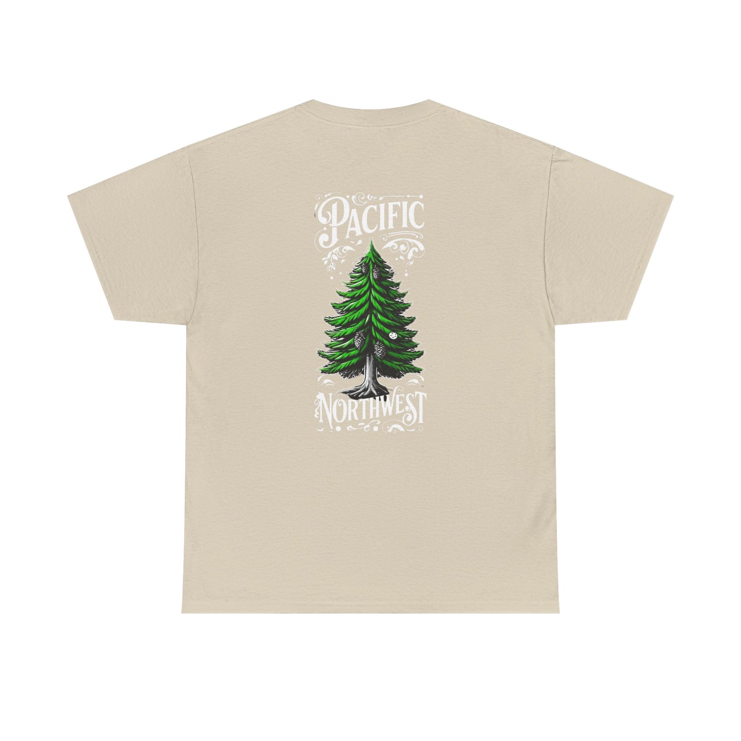 Pacific Northwest OG Evergreen Unisex Cotton Tee, Tree Lover Gift, Eco-Friendly Apparel, Nature Tee, Casual Wear, Outdoor Adventure Shirt