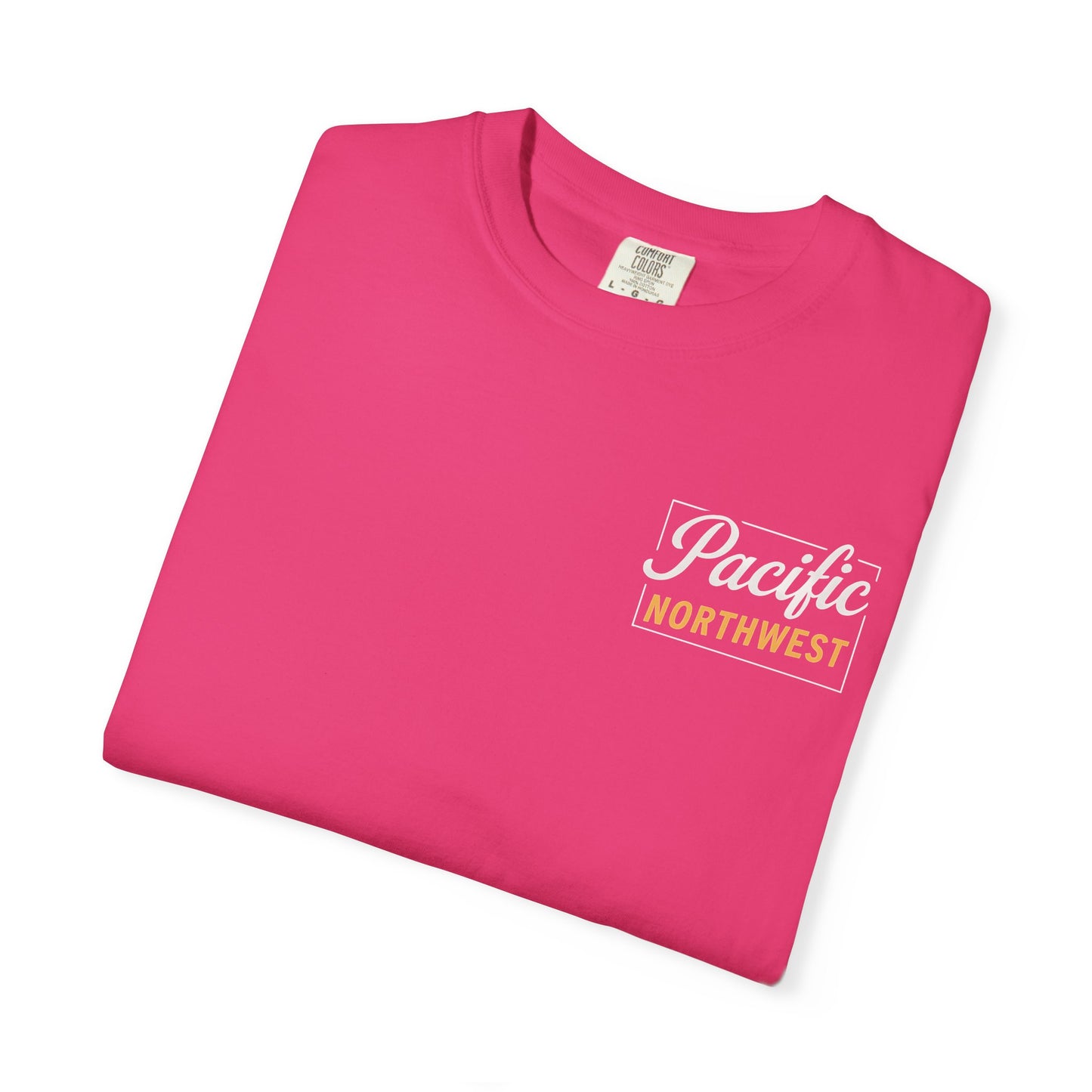 Pacific Northwest Garment-Dyed T-Shirt, Casual Tee, Soft Cotton Shirt, Outdoor Adventure Apparel, Gift for Nature Lovers, Unisex Fashion