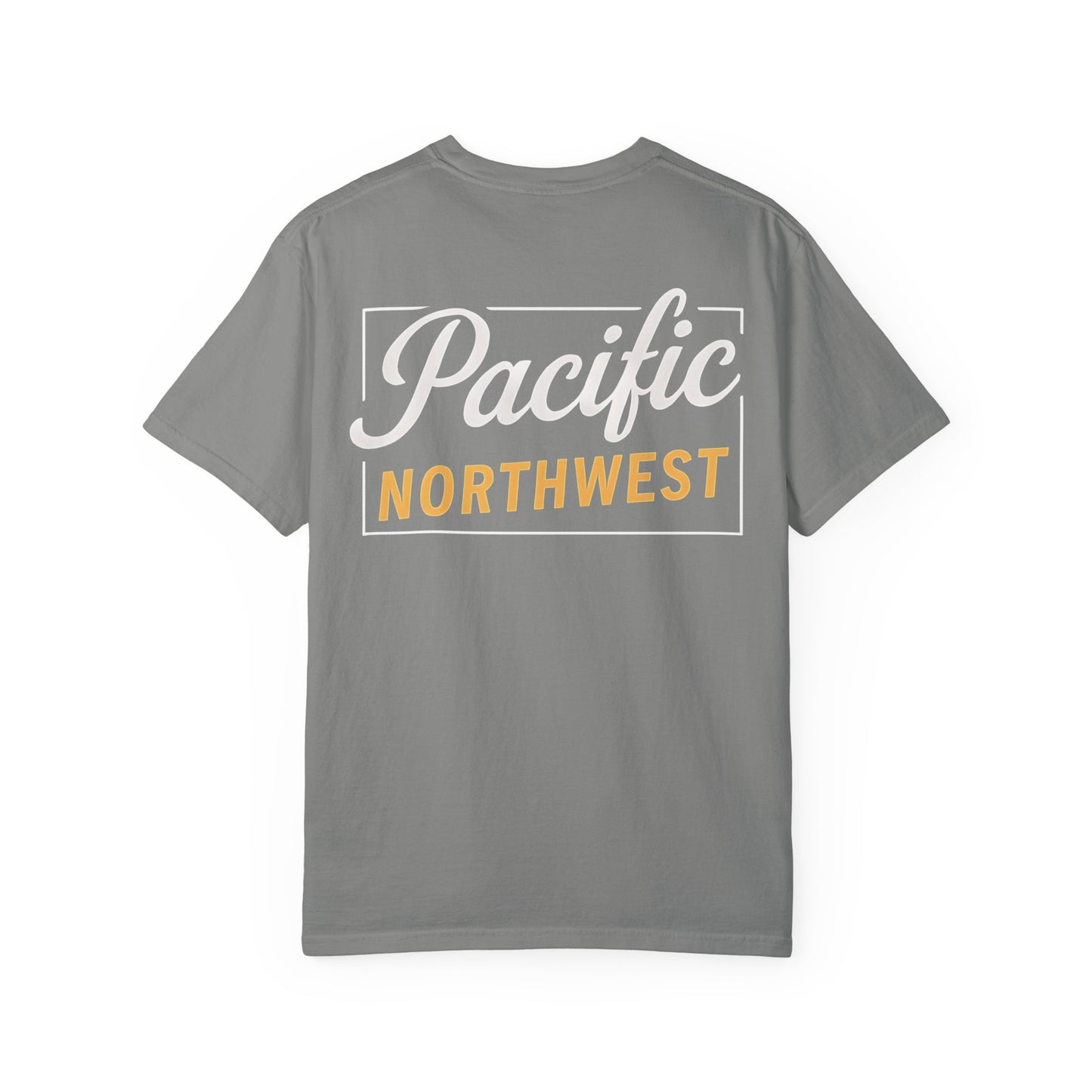 Pacific Northwest Garment-Dyed T-Shirt, Casual Tee, Soft Cotton Shirt, Outdoor Adventure Apparel, Gift for Nature Lovers, Unisex Fashion