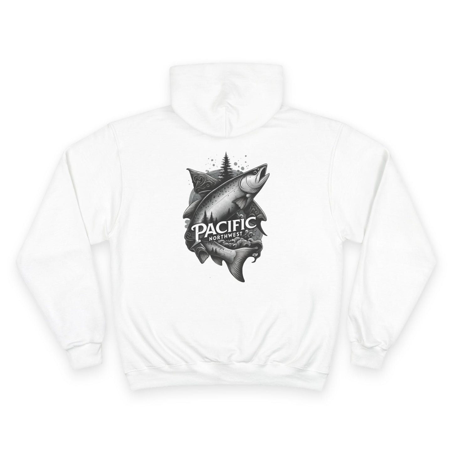 Pacific Fish Champion Hoodie - Outdoor Apparel, Fishing Gift, Nature Lover Hoodie, Adventure Gear, Casual Wear