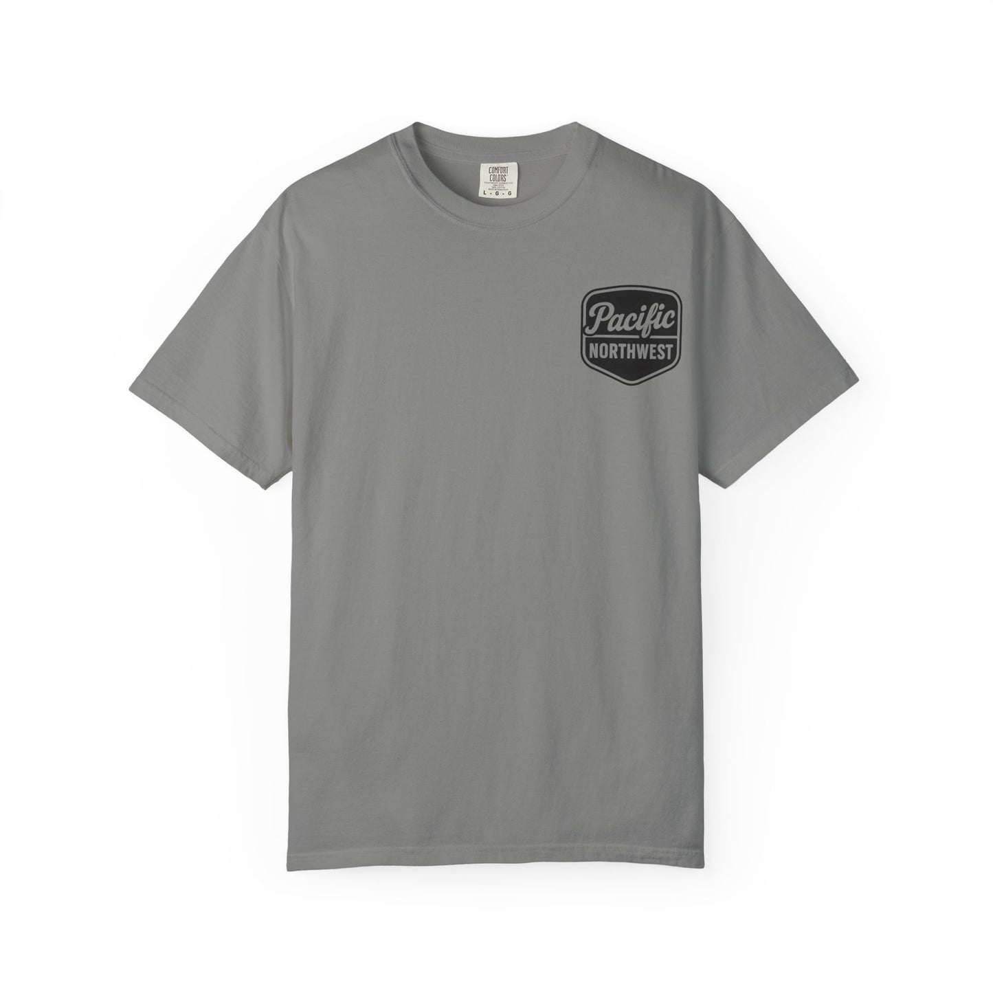 Unisex Garment-Dyed T-shirt with Pacific Northwest Design, Casual Wear, Outdoor Adventure Tee, Summer Vacation Top, Gift for Nature Lovers